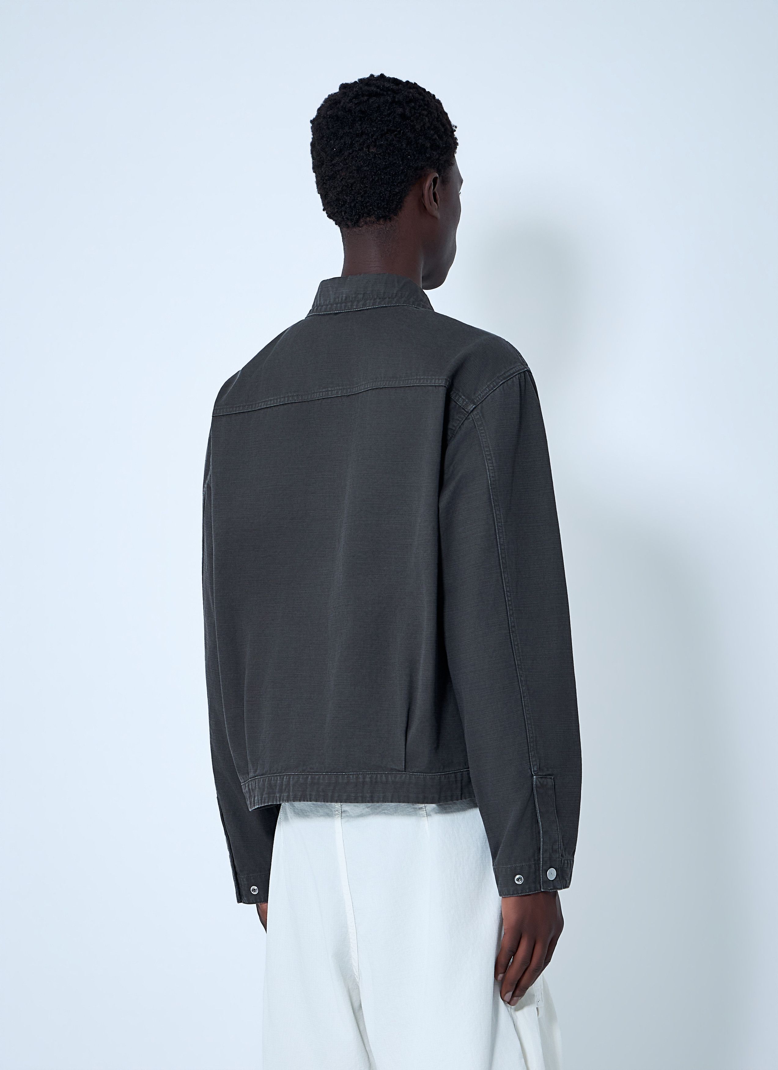Stone Island Zip-Front Cotton Jacket Size US XL / EU 56 / 4 - 4 Thumbnail