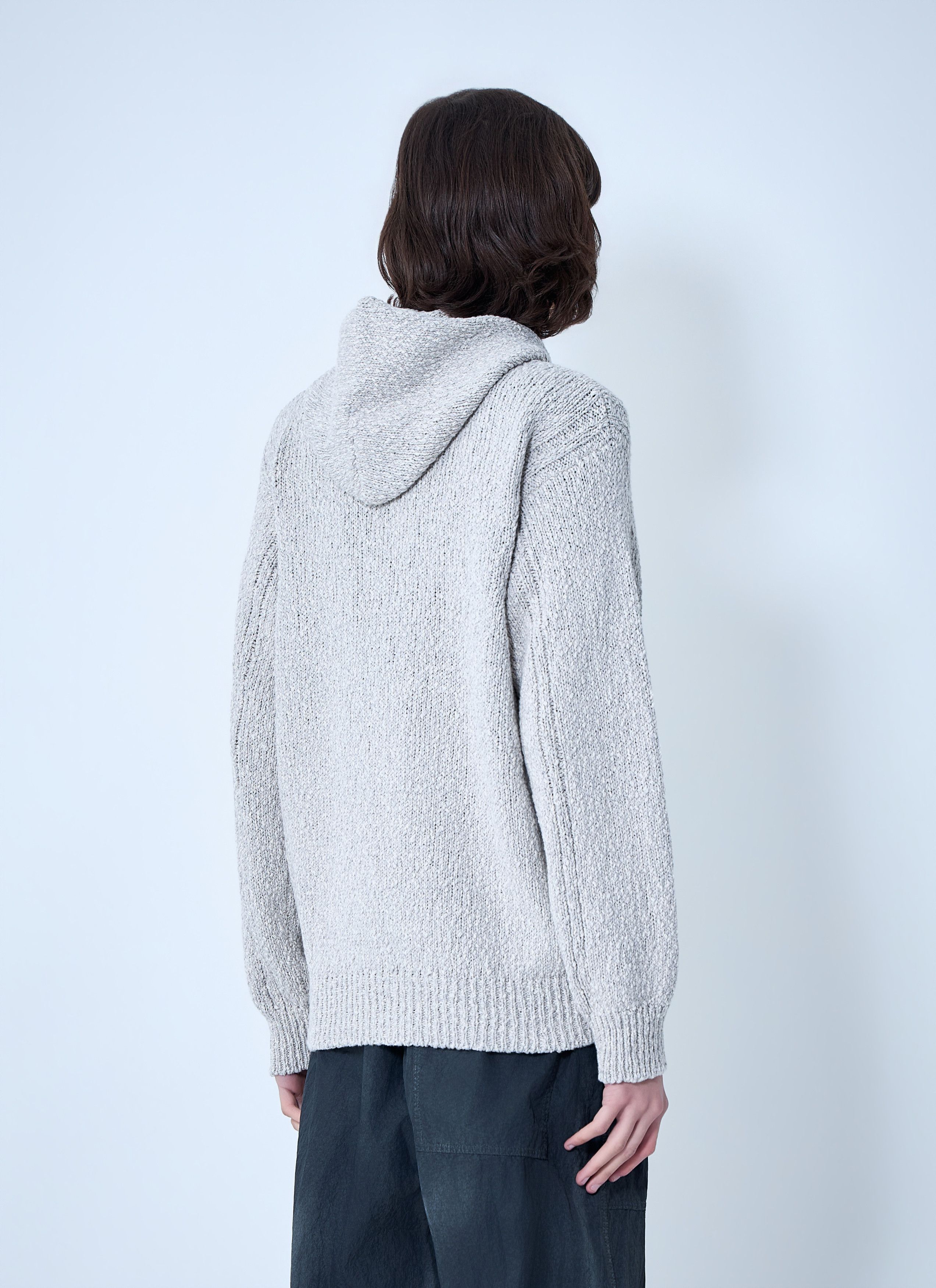 Stone Island Zip-Up Knit Hoodie Size US L / EU 52-54 / 3 - 4 Thumbnail