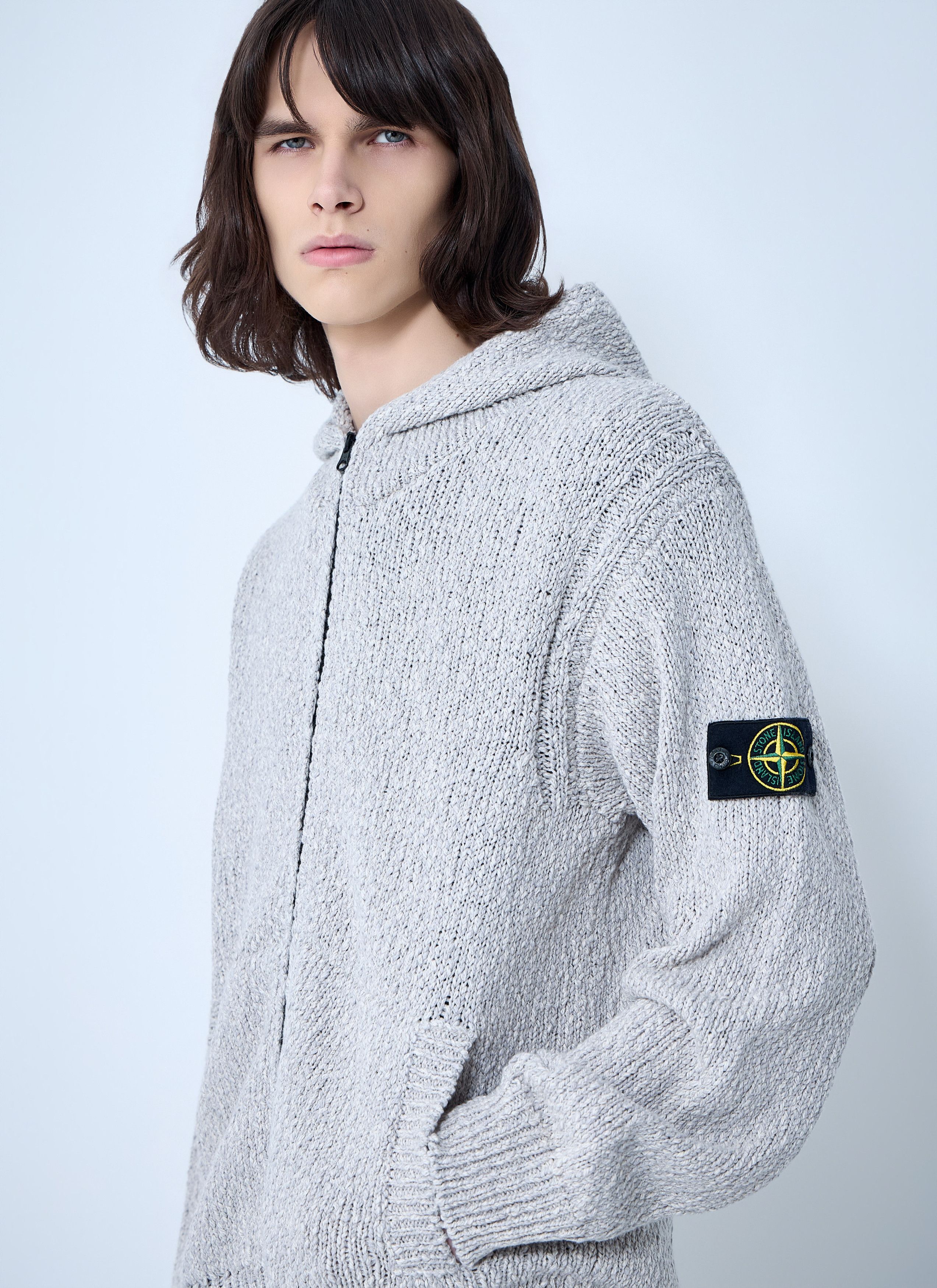 Stone Island Zip-Up Knit Hoodie Size US XXL / EU 58 / 5 - 5 Thumbnail