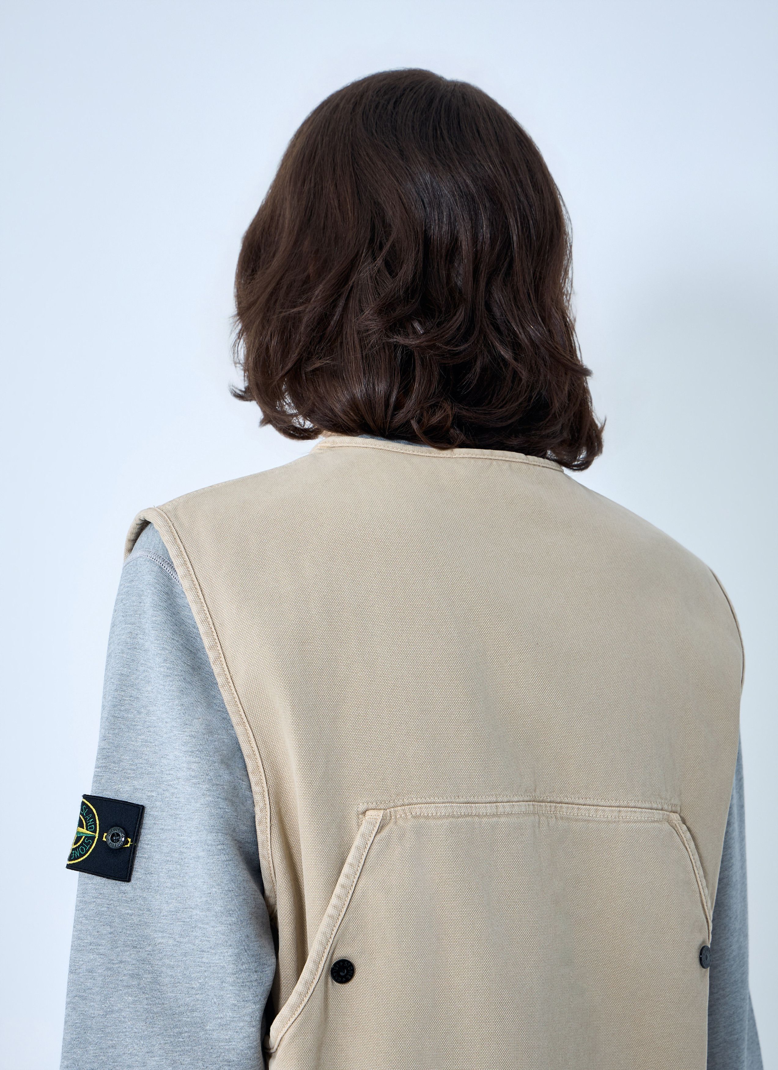Stone Island Cotton Twill Utility Vest Size US M / EU 48-50 / 2 - 6 Thumbnail
