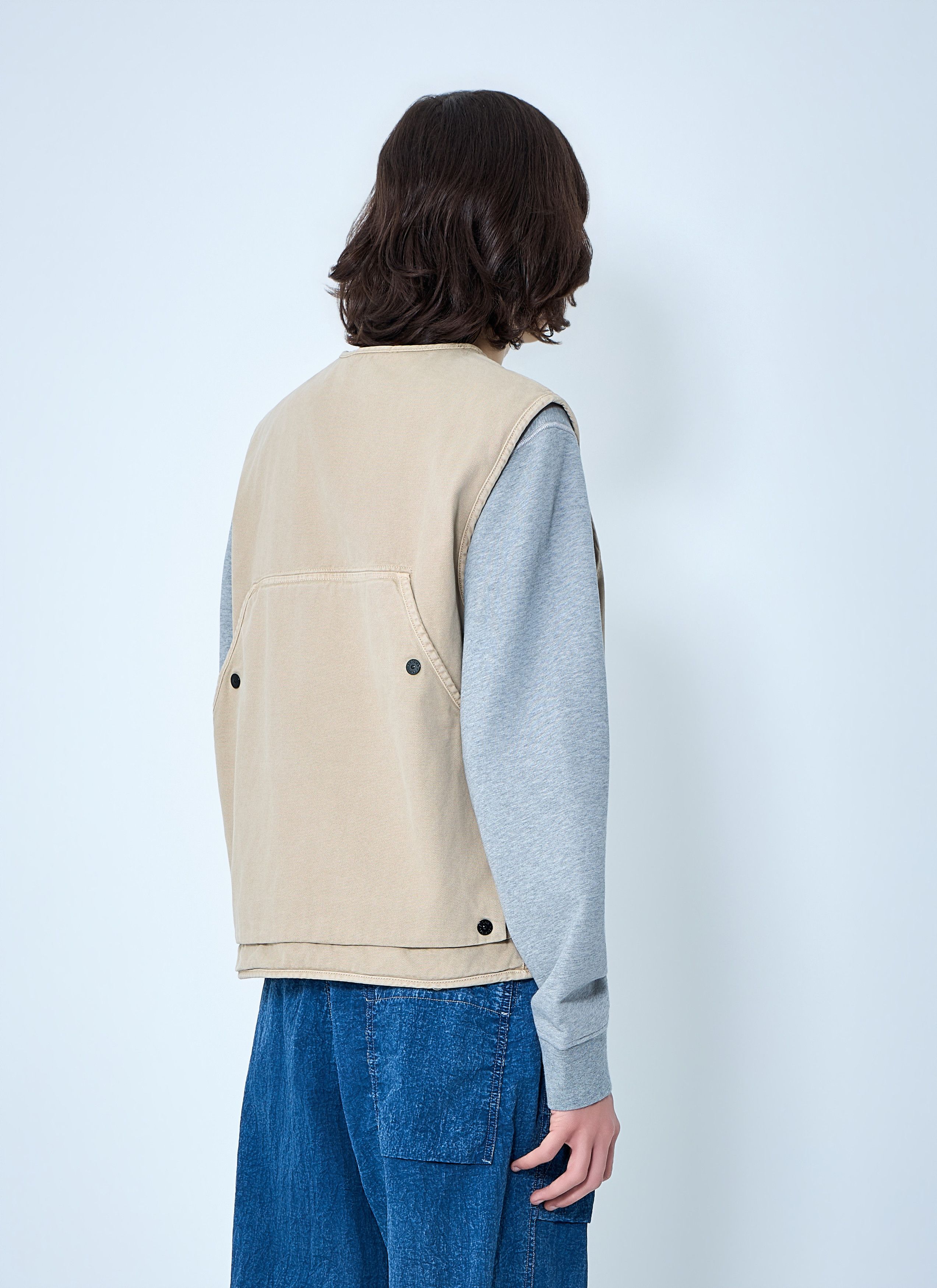 Stone Island Cotton Twill Utility Vest Size US S / EU 44-46 / 1 - 4 Thumbnail