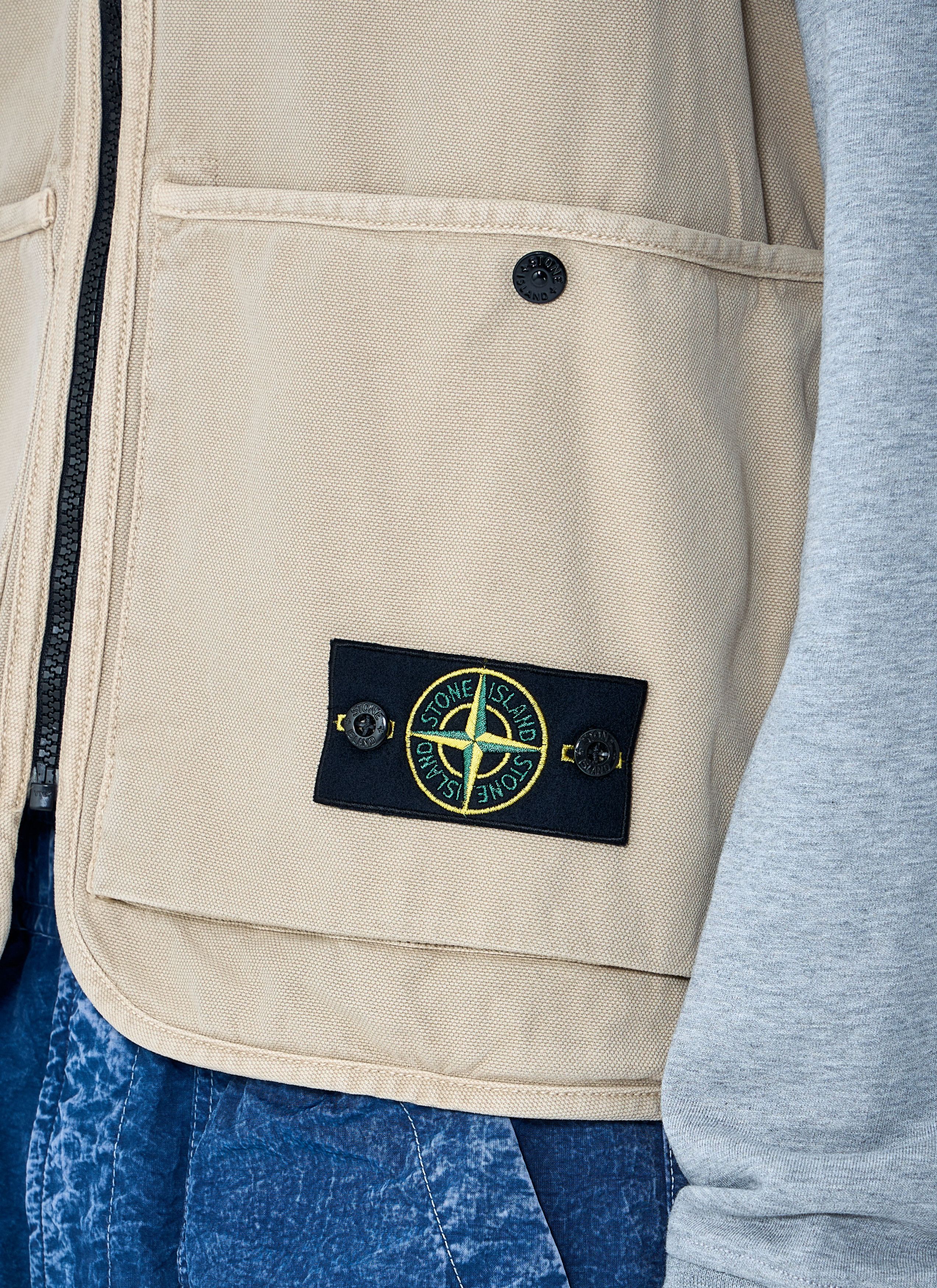Stone Island Cotton Twill Utility Vest Size US S / EU 44-46 / 1 - 5 Thumbnail