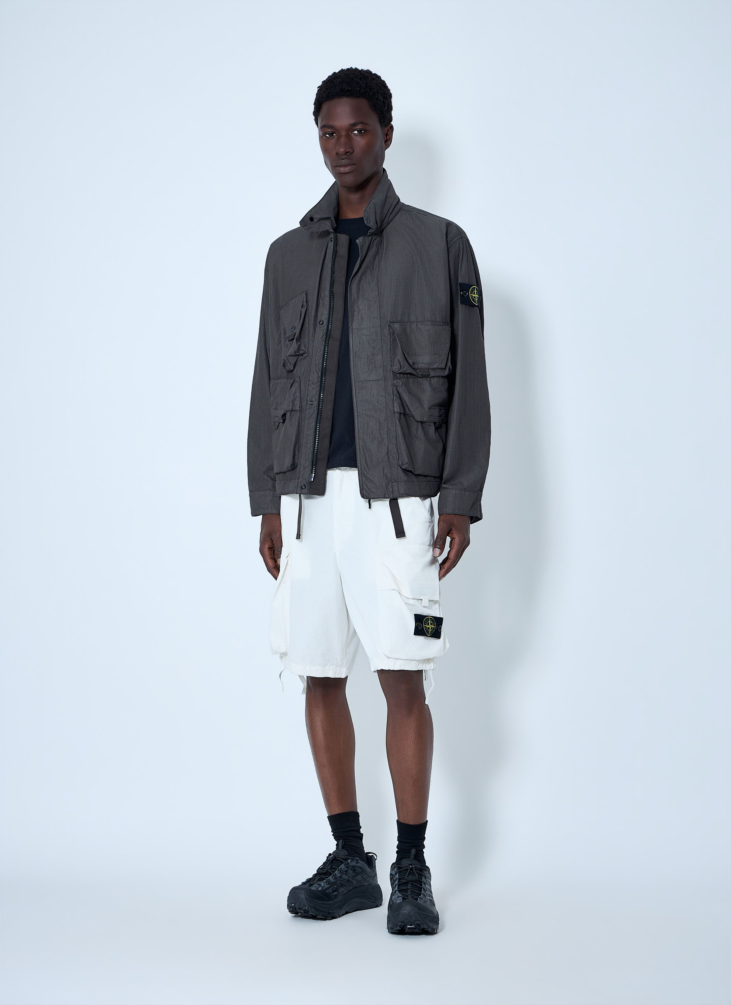Stone Island Cargo Shorts with Flap Pockets Size US 30 / EU 46 - 2 Thumbnail