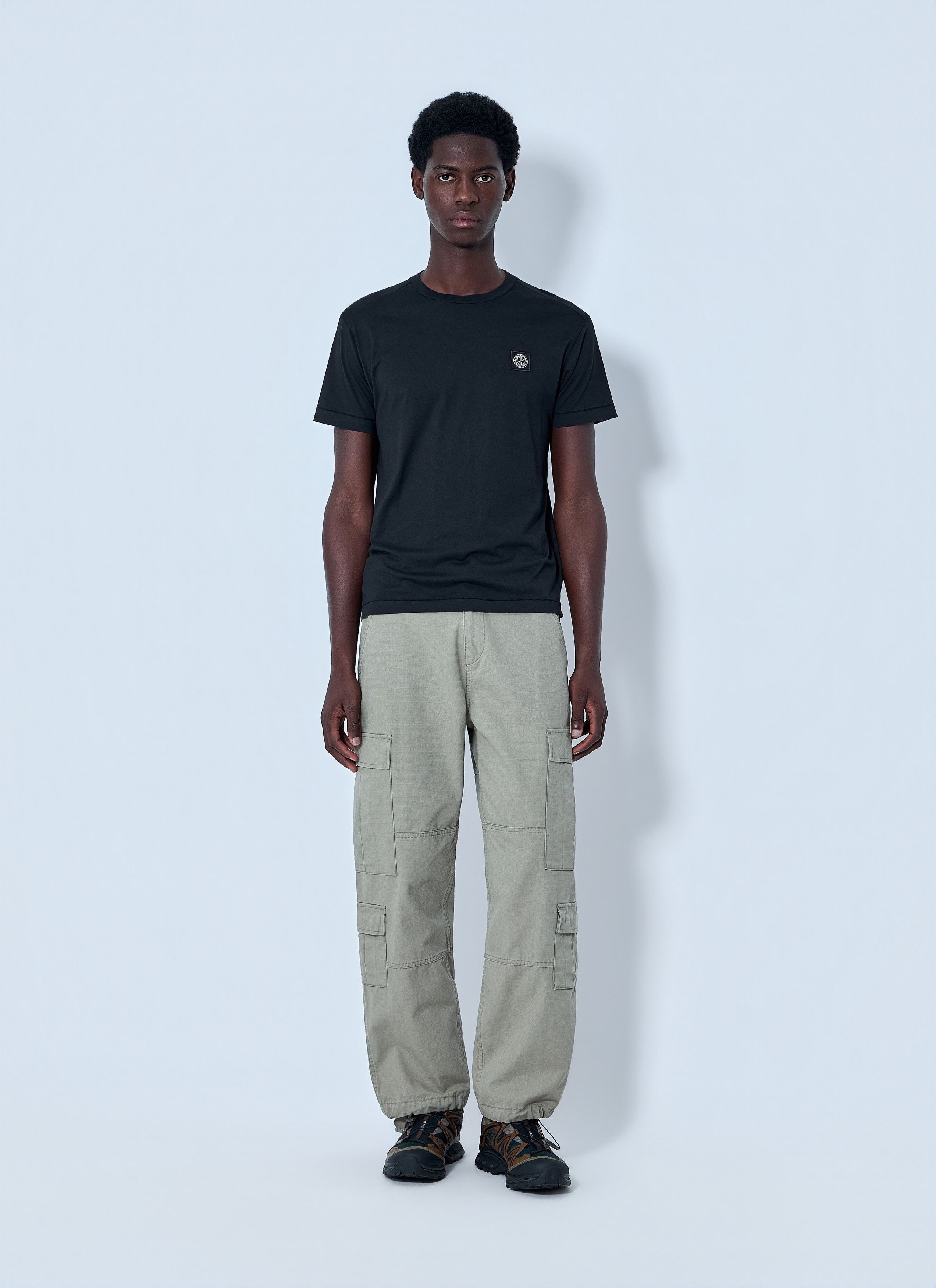 Stone Island Cotton Jersey Logo T-Shirt Size US XXL / EU 58 / 5 - 2 Thumbnail