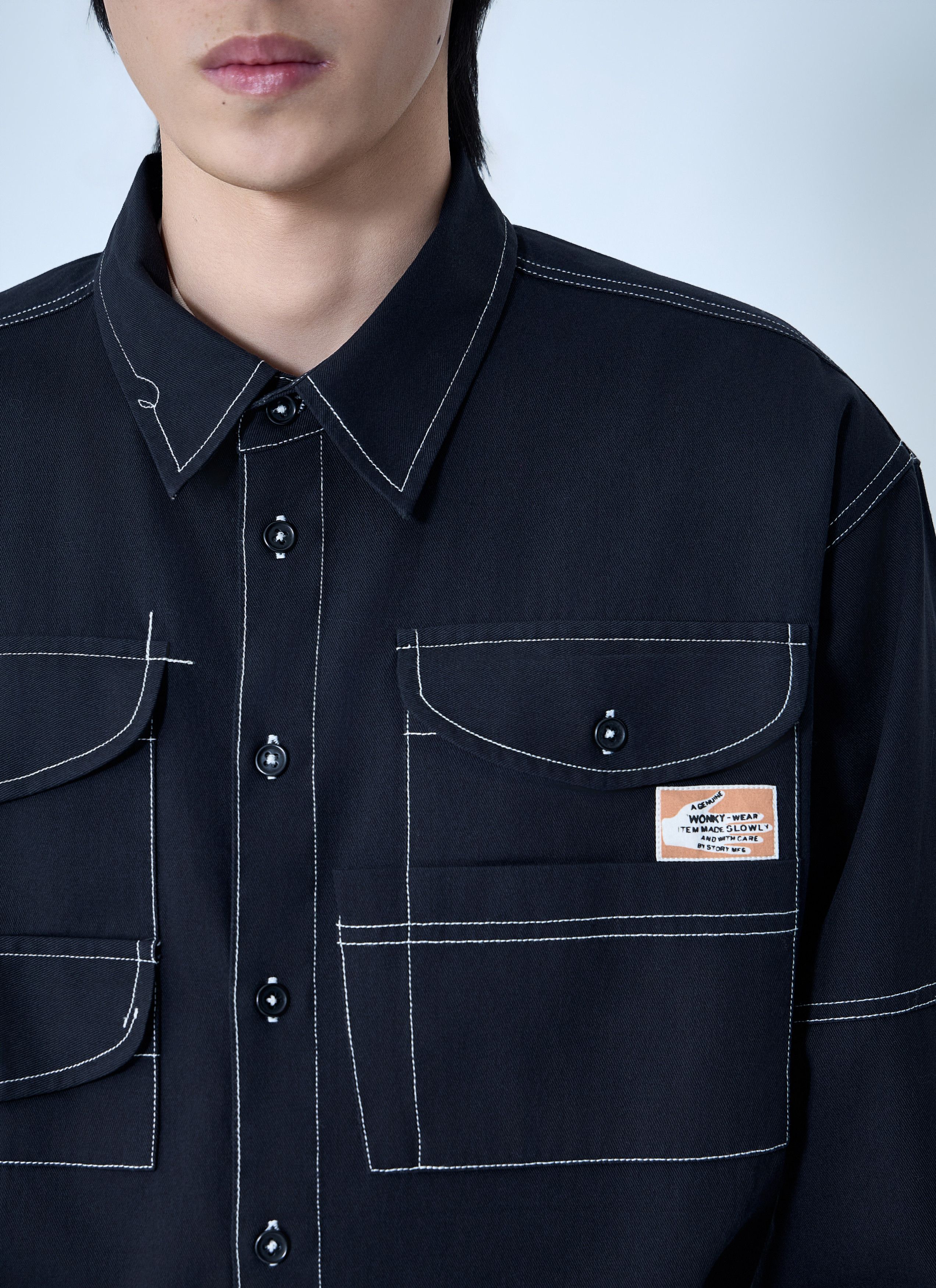 Story Mfg. Contrast Stitch Utility Shirt Size US M / EU 48-50 / 2 - 5 Thumbnail