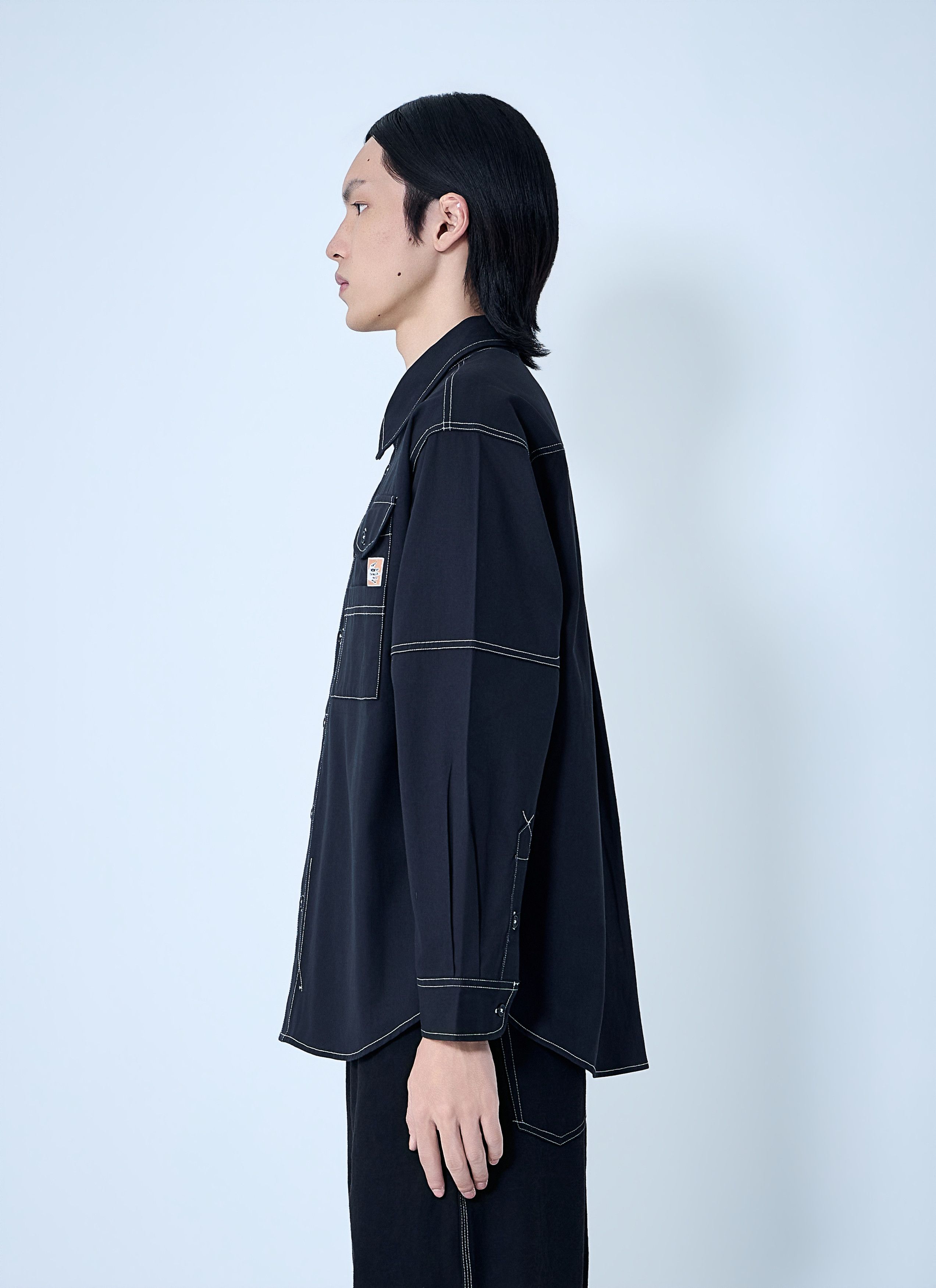 Story Mfg. Contrast Stitch Utility Shirt Size US S / EU 44-46 / 1 - 3 Thumbnail