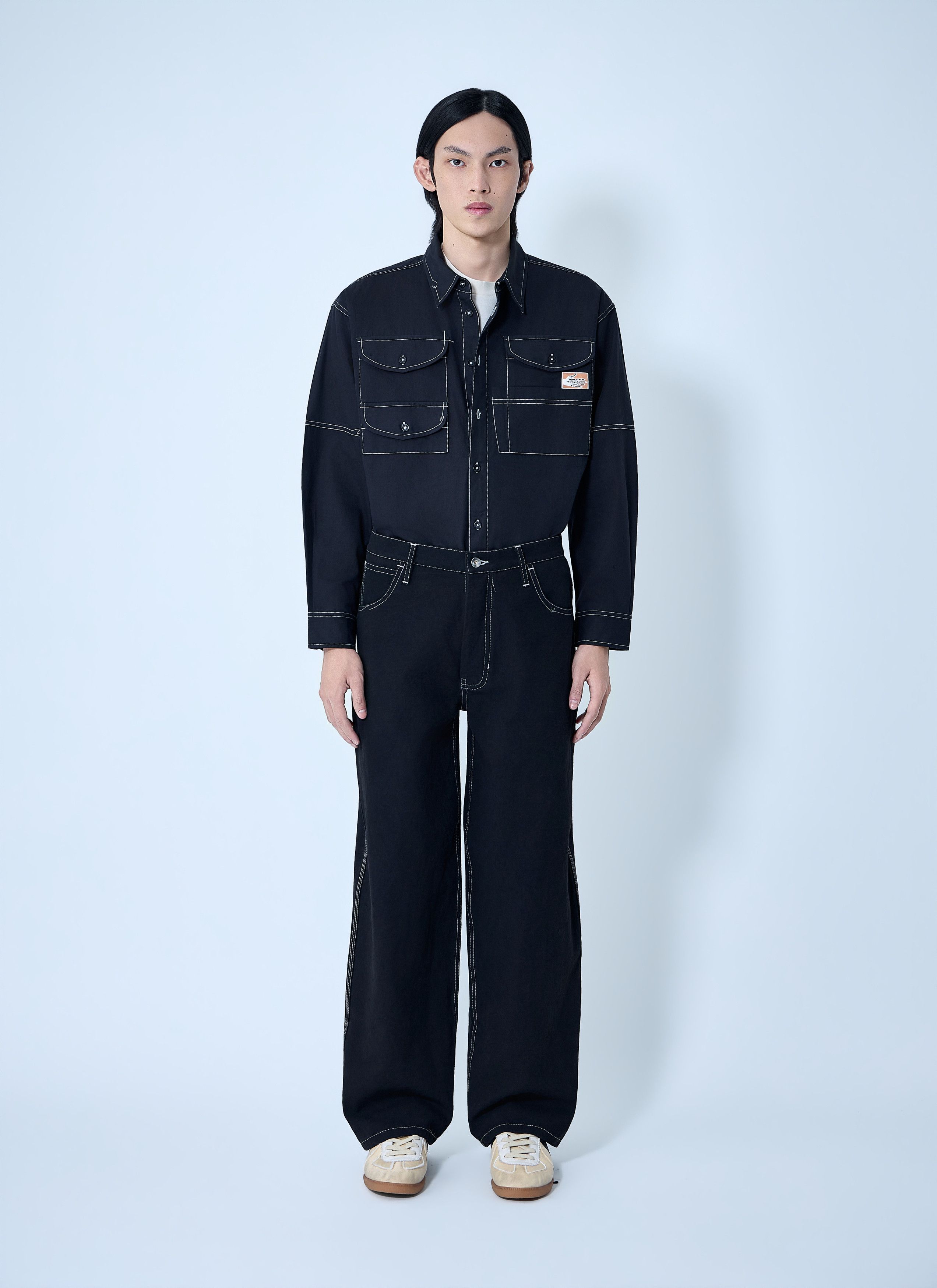Story Mfg. Contrast Stitch Utility Shirt Size US XL / EU 56 / 4 - 2 Thumbnail