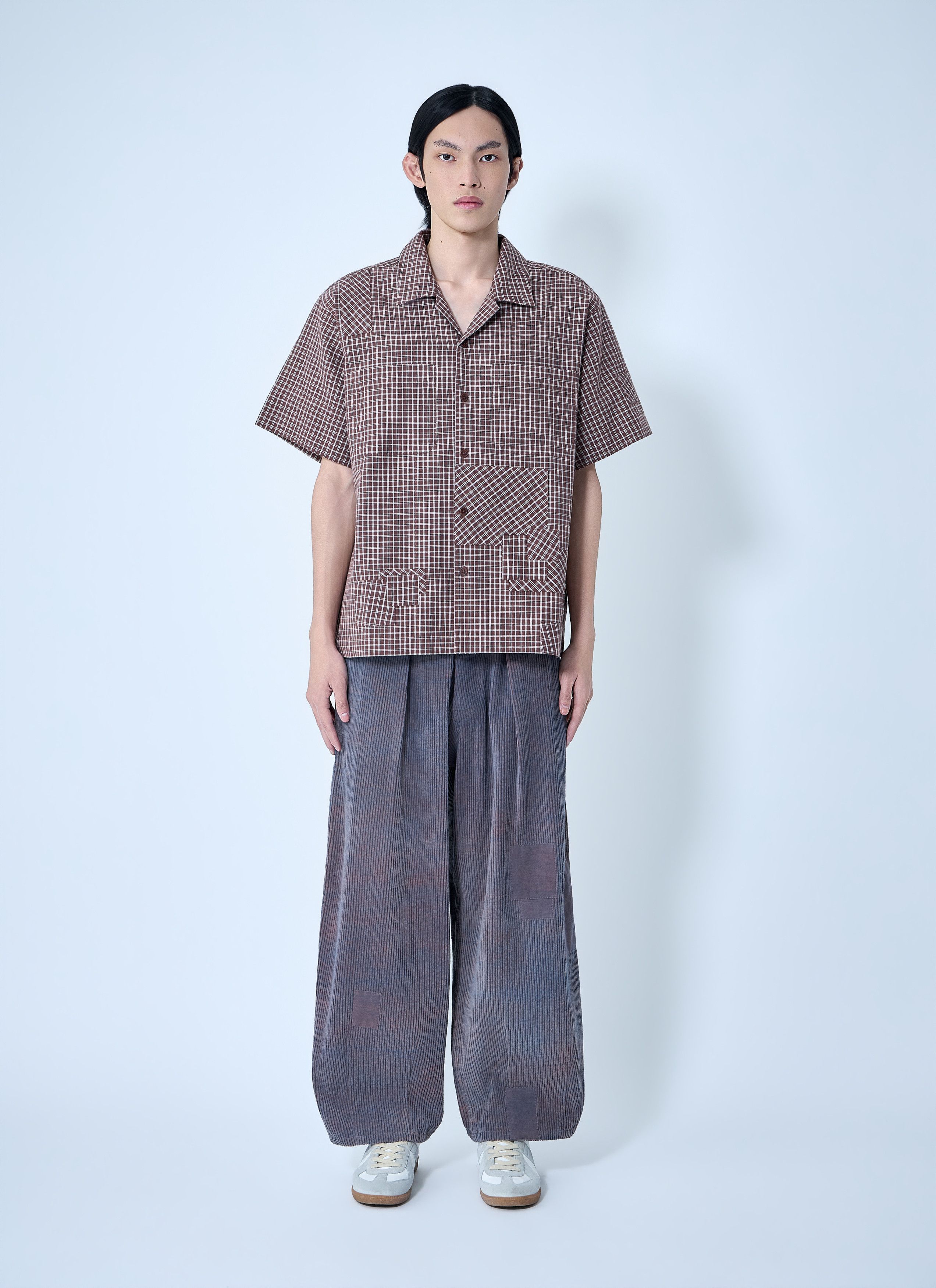 Story Mfg. Checkered Short Sleeve Shirt Size US L / EU 52-54 / 3 - 2 Thumbnail