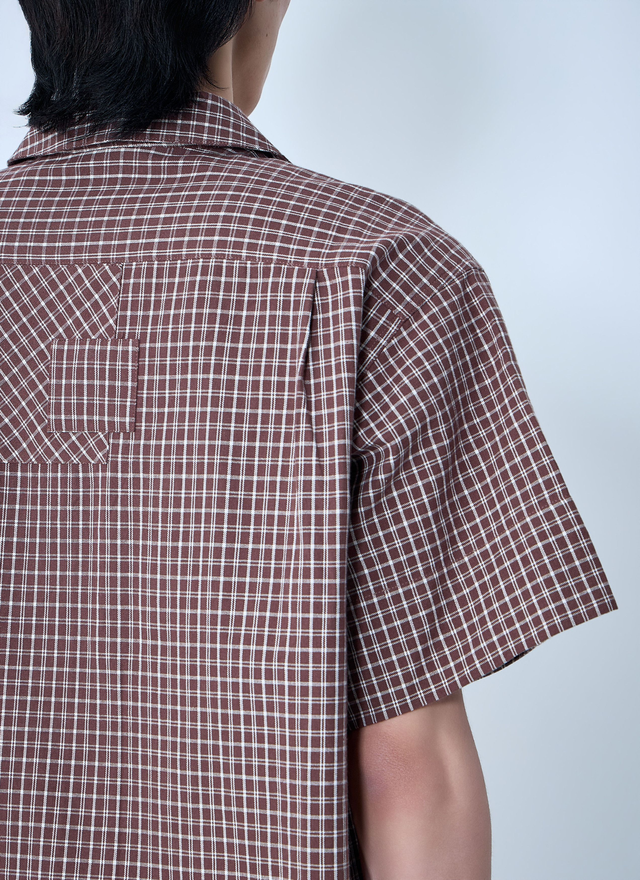 Story Mfg. Checkered Short Sleeve Shirt Size US L / EU 52-54 / 3 - 6 Thumbnail