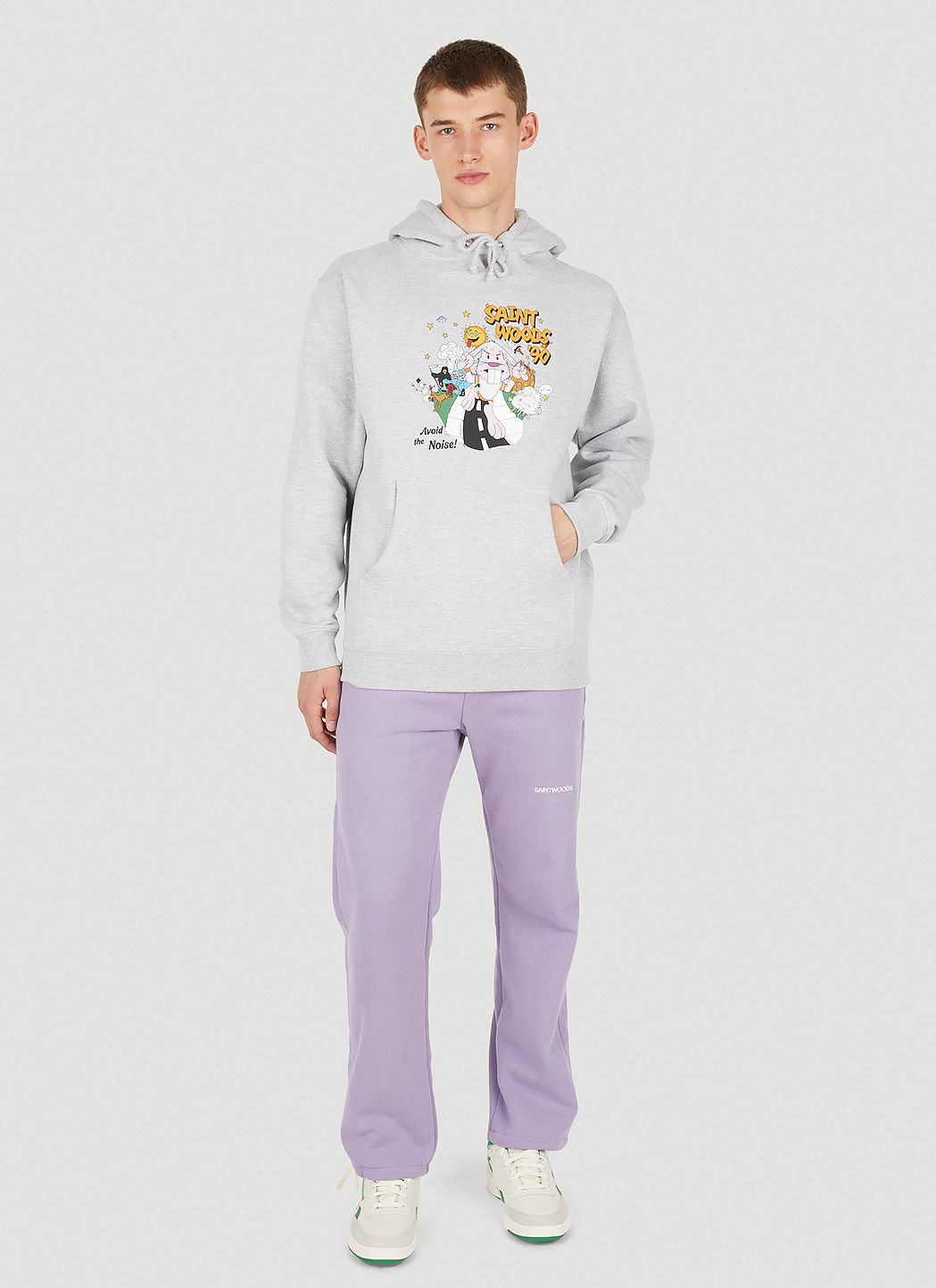 Saintwoods Graphic Print Hooded Sweatshirt Size US M / EU 48-50 / 2 - 2 Thumbnail
