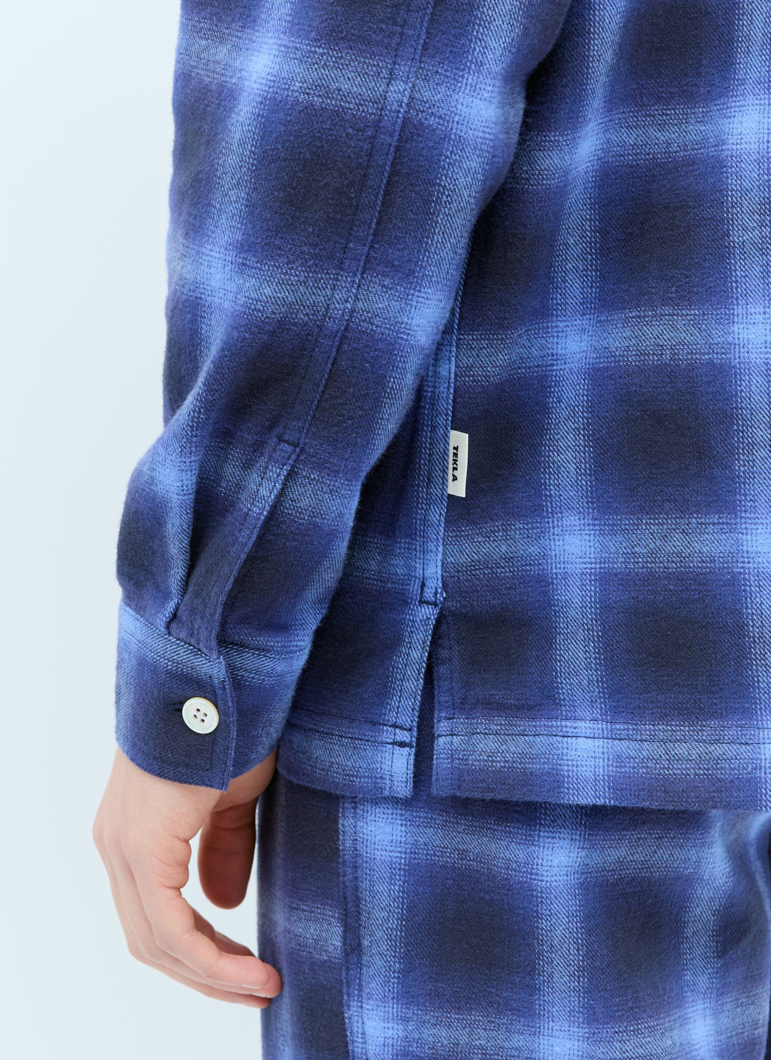 Tekla Plaid Pyjama Shirt Size US XS / EU 42 / 0 - 5 Thumbnail
