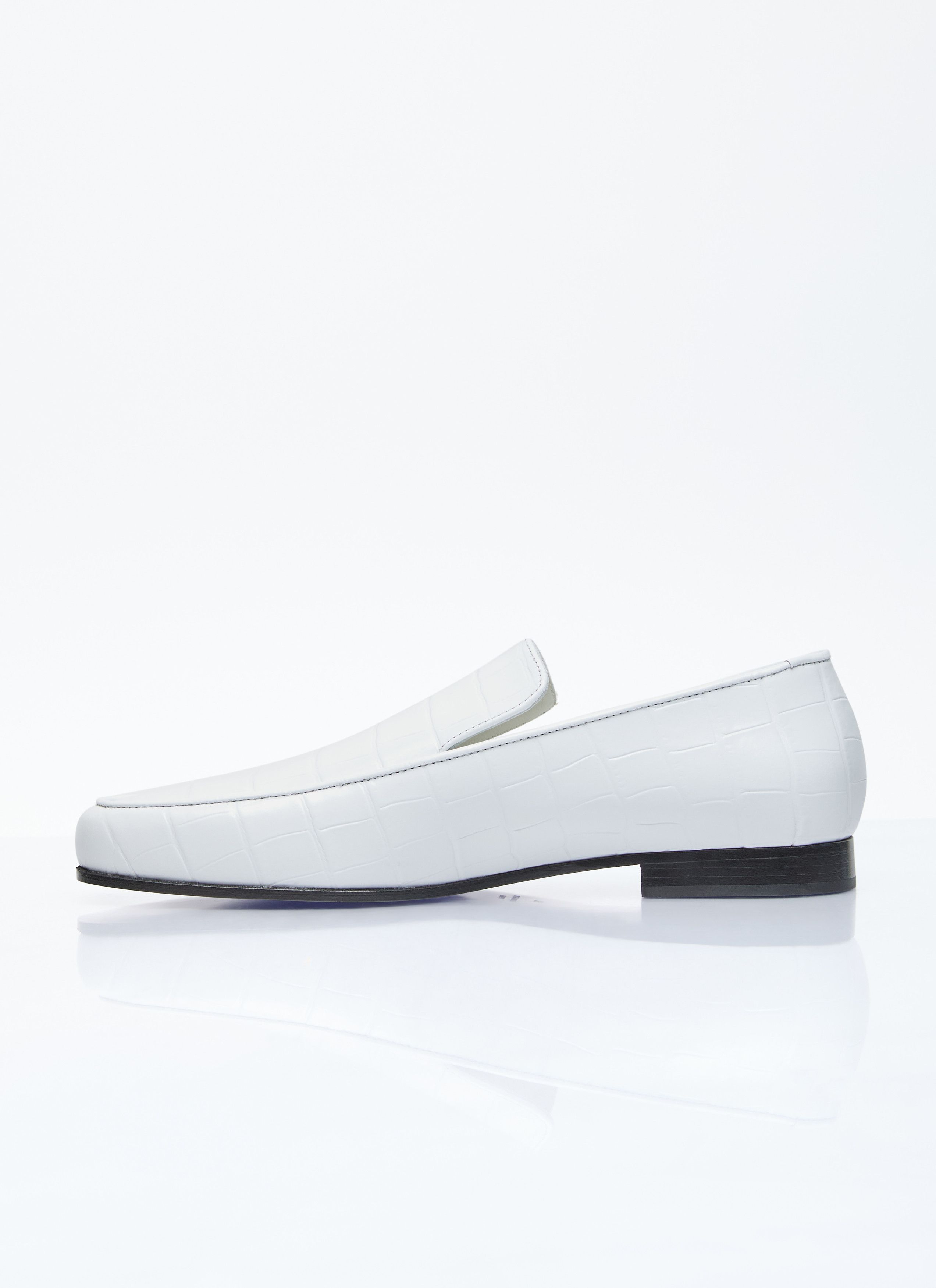 Toteme Croco Oval Loafers Size US 6 / IT 36 - 4 Thumbnail