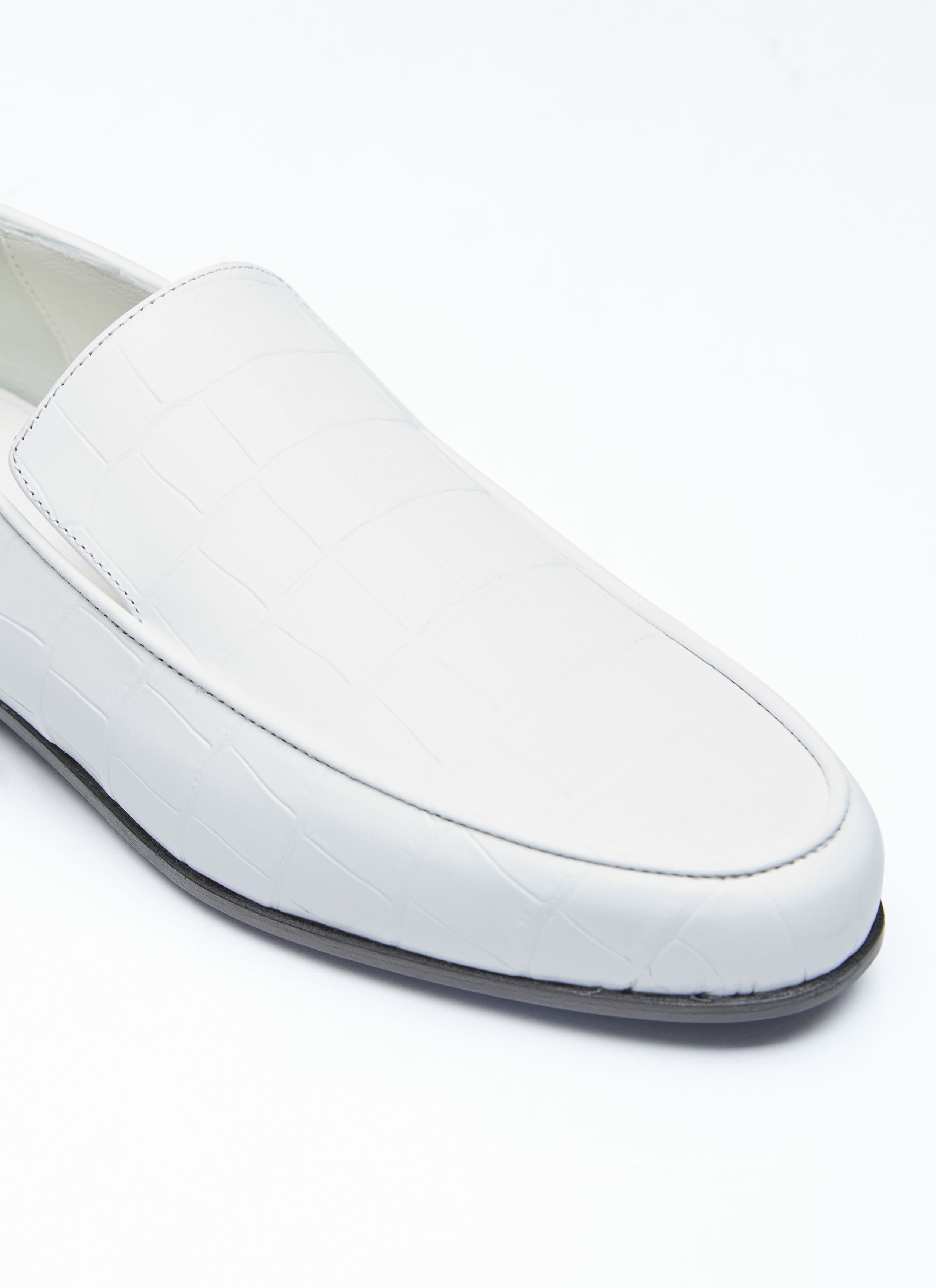 Toteme Croco Oval Loafers Size US 6 / IT 36 - 2 Thumbnail
