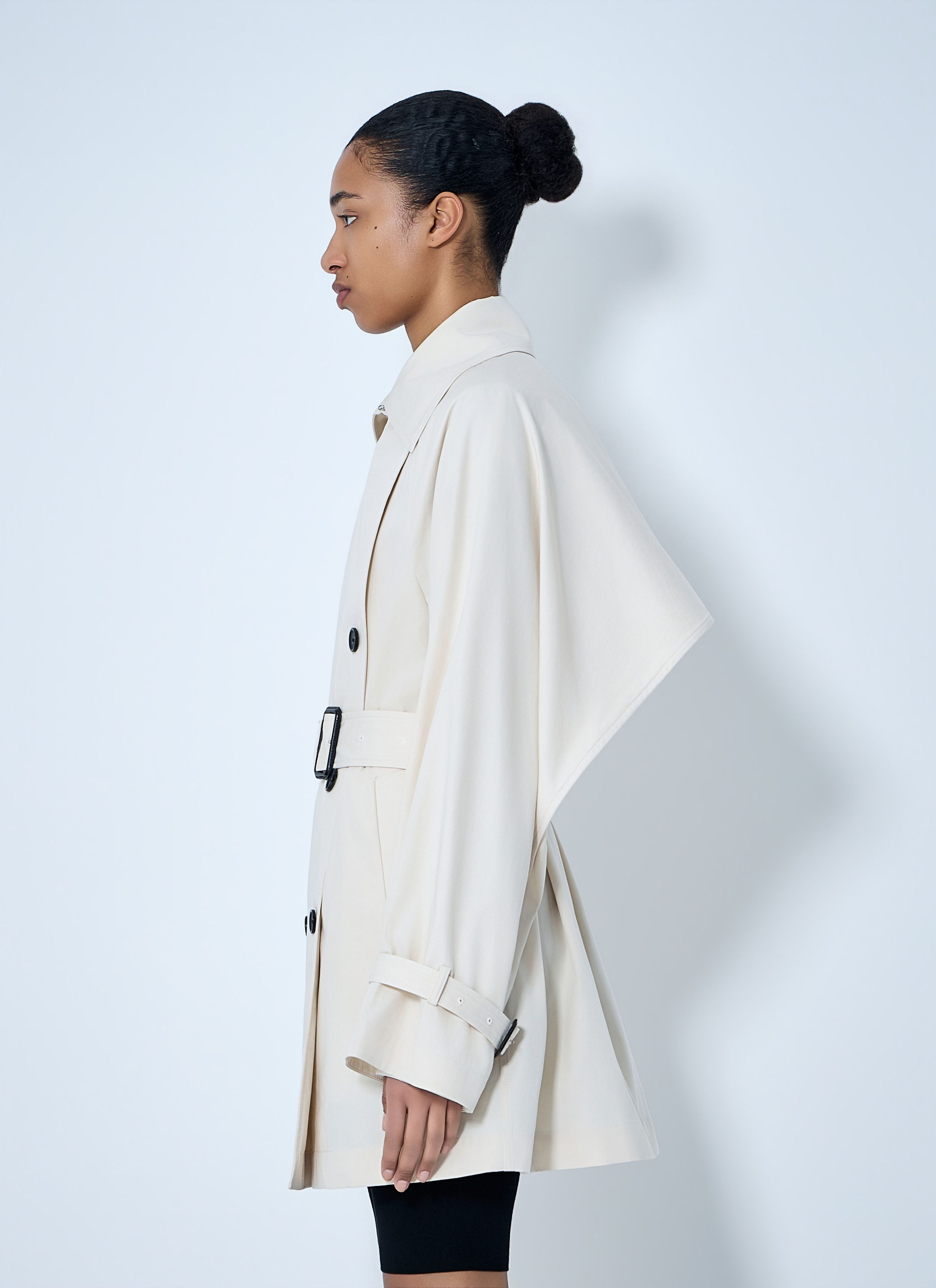 Toteme Double-Breasted Cotton Trench Coat Size S / US 4 / IT 40 - 3 Thumbnail