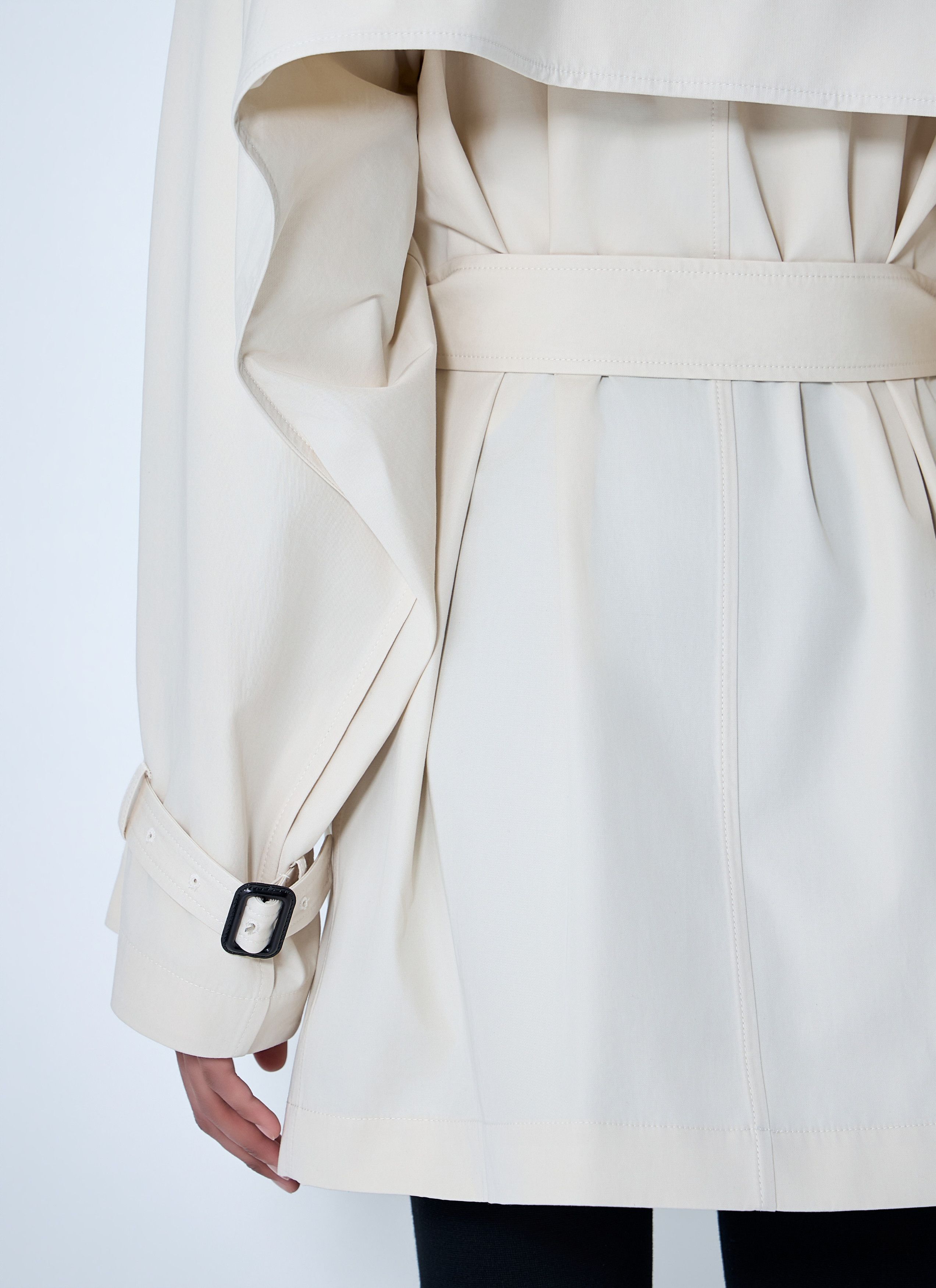 Toteme Double-Breasted Cotton Trench Coat Size S / US 4 / IT 40 - 6 Thumbnail