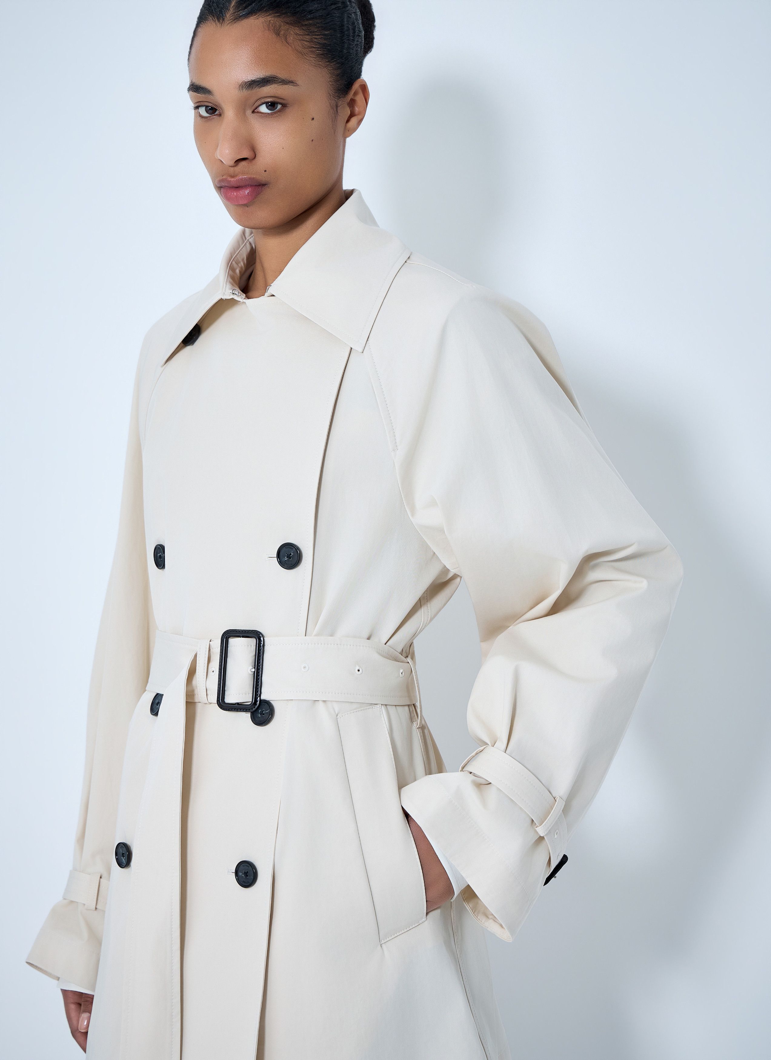 Toteme Double-Breasted Cotton Trench Coat Size M / US 6-8 / IT 42-44 - 5 Thumbnail