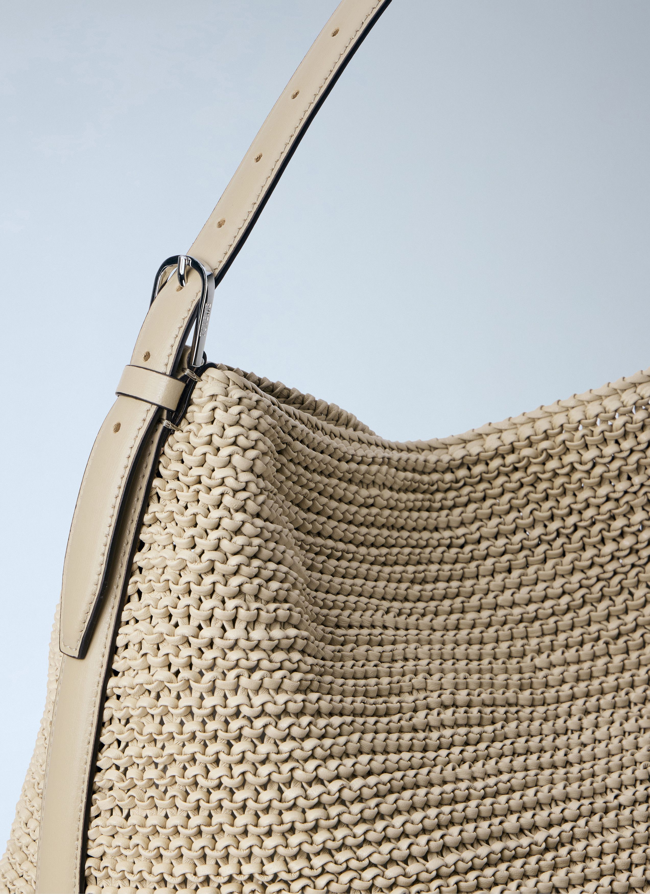 Toteme Belted Woven Leather Tote Bag Size ONE SIZE - 4 Thumbnail