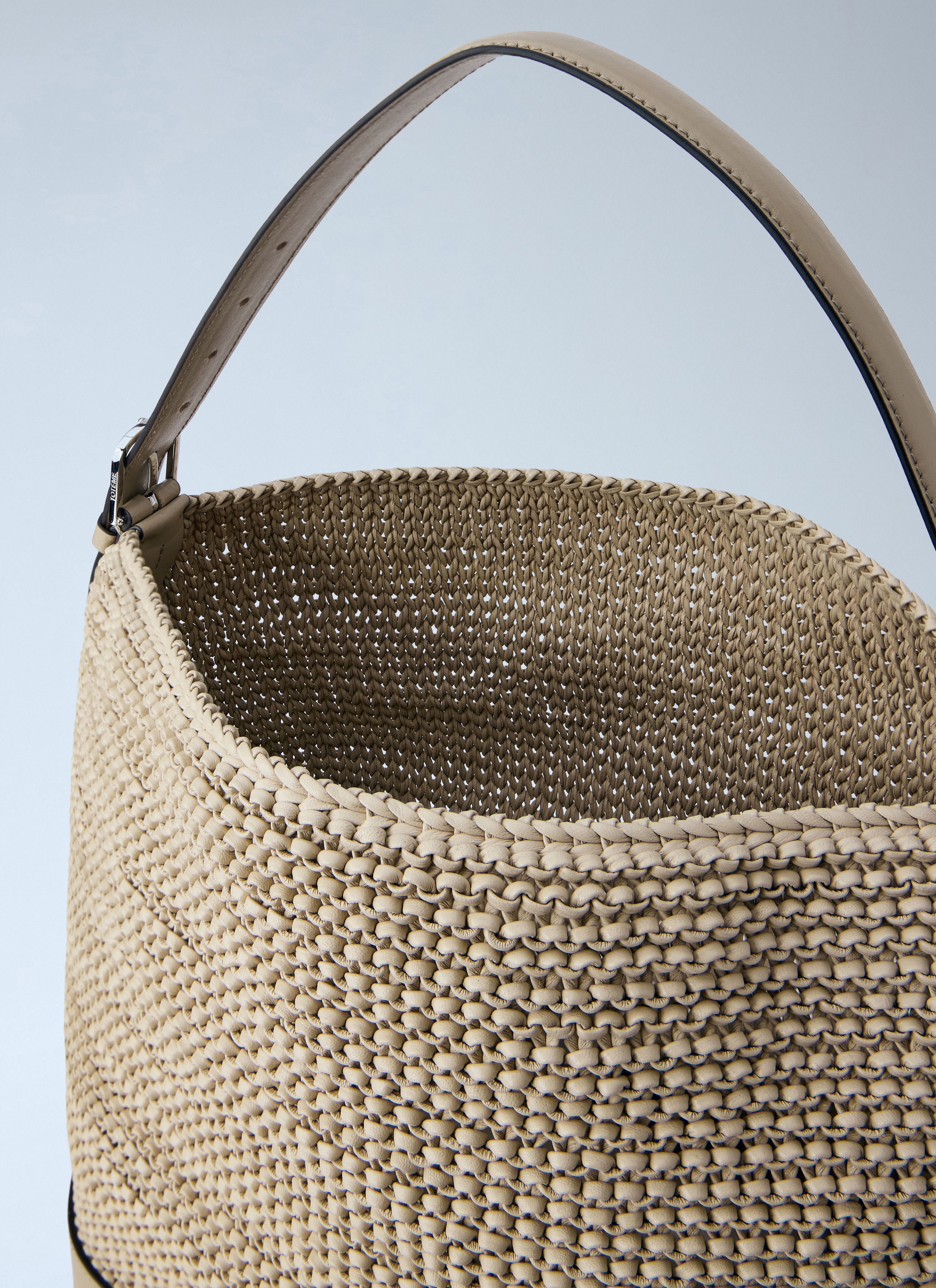 Toteme Belted Woven Leather Tote Bag Size ONE SIZE - 6 Thumbnail