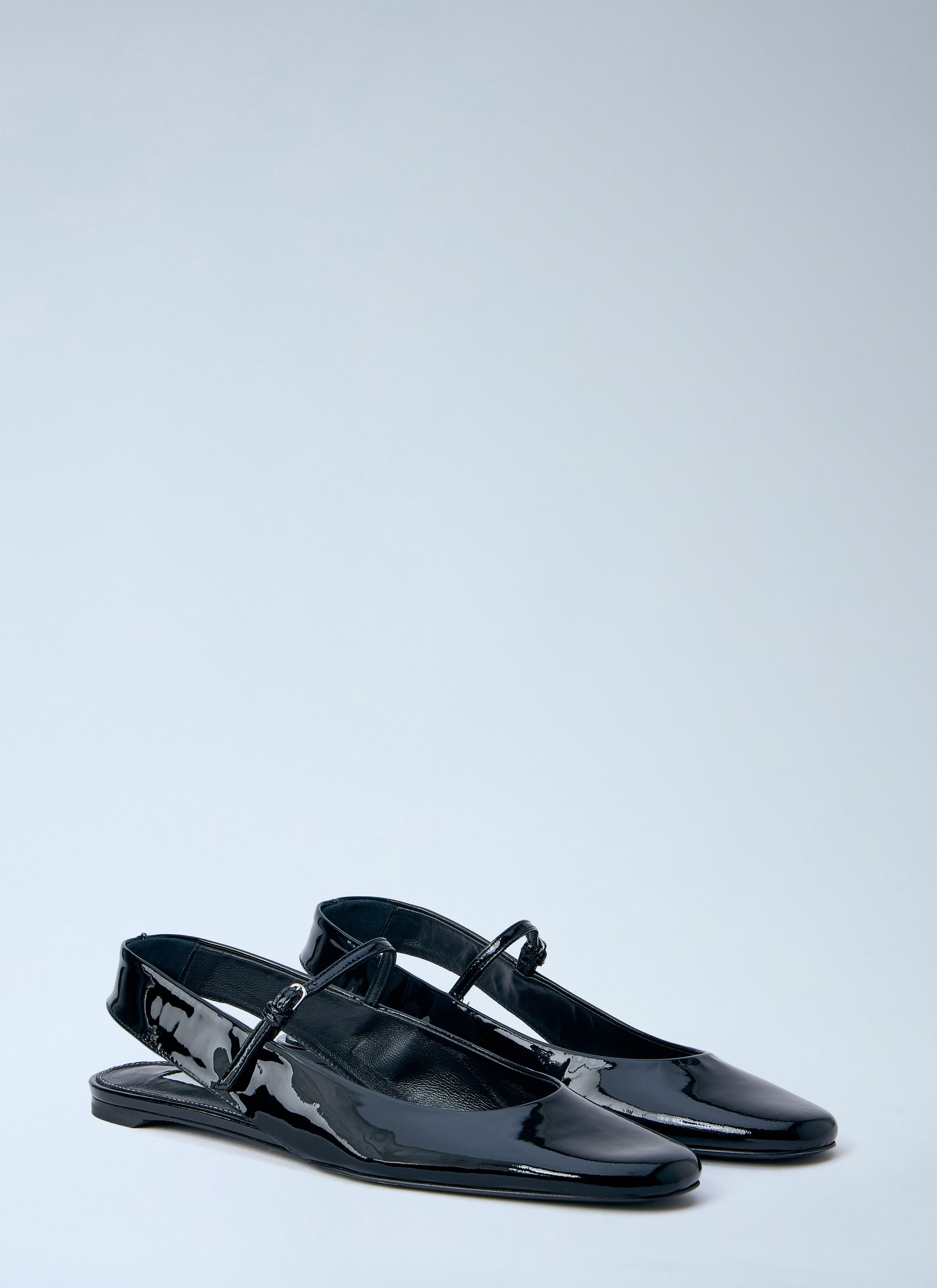 Toteme Patent Leather Slingback Flats Size US 9 / IT 39 - 2 Thumbnail