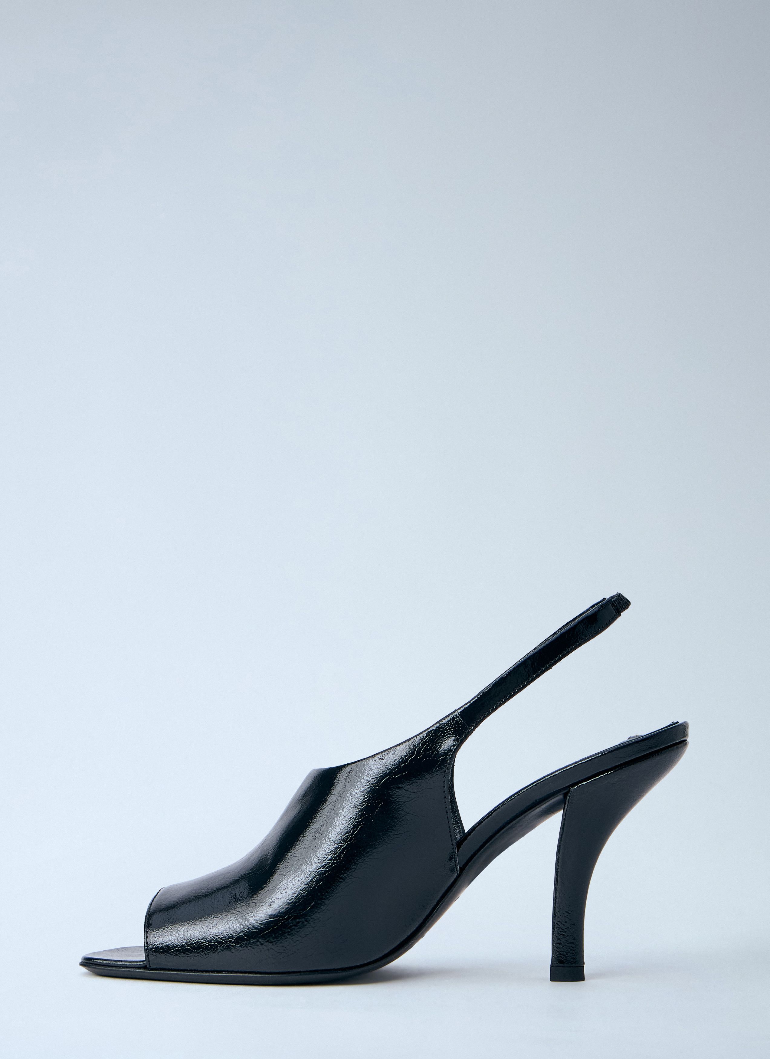 Toteme Slingback Peep-Toe Heels Size US 9 / IT 39 - 4 Thumbnail