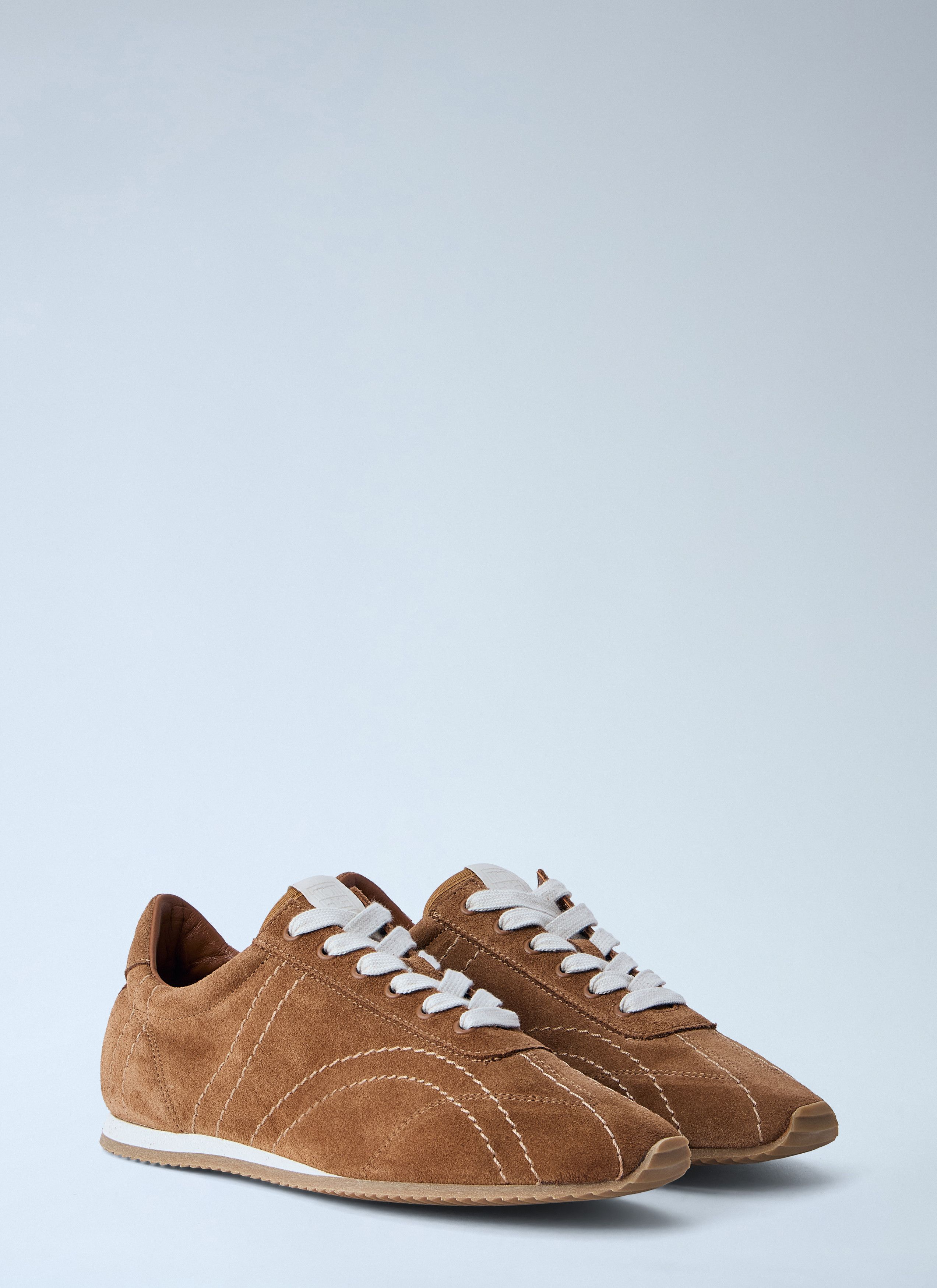 Toteme Suede Low-Top Trainers Size US 7 / IT 37 - 2 Thumbnail