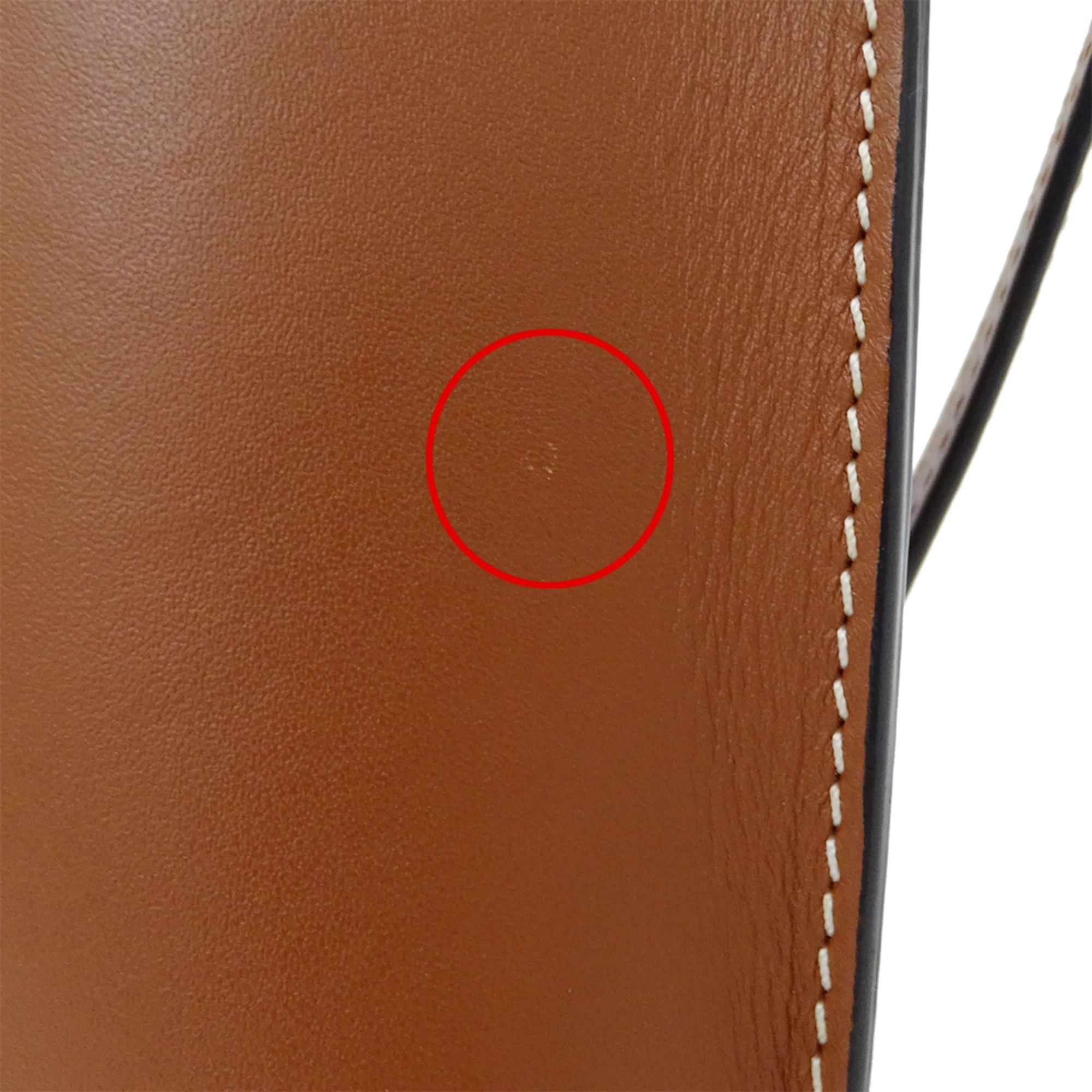 Loewe Loewe handbag for women, brand shoulder bag, gate pocket design, anagram pattern, leather, brown. Size ONE SIZE - 9 Thumbnail