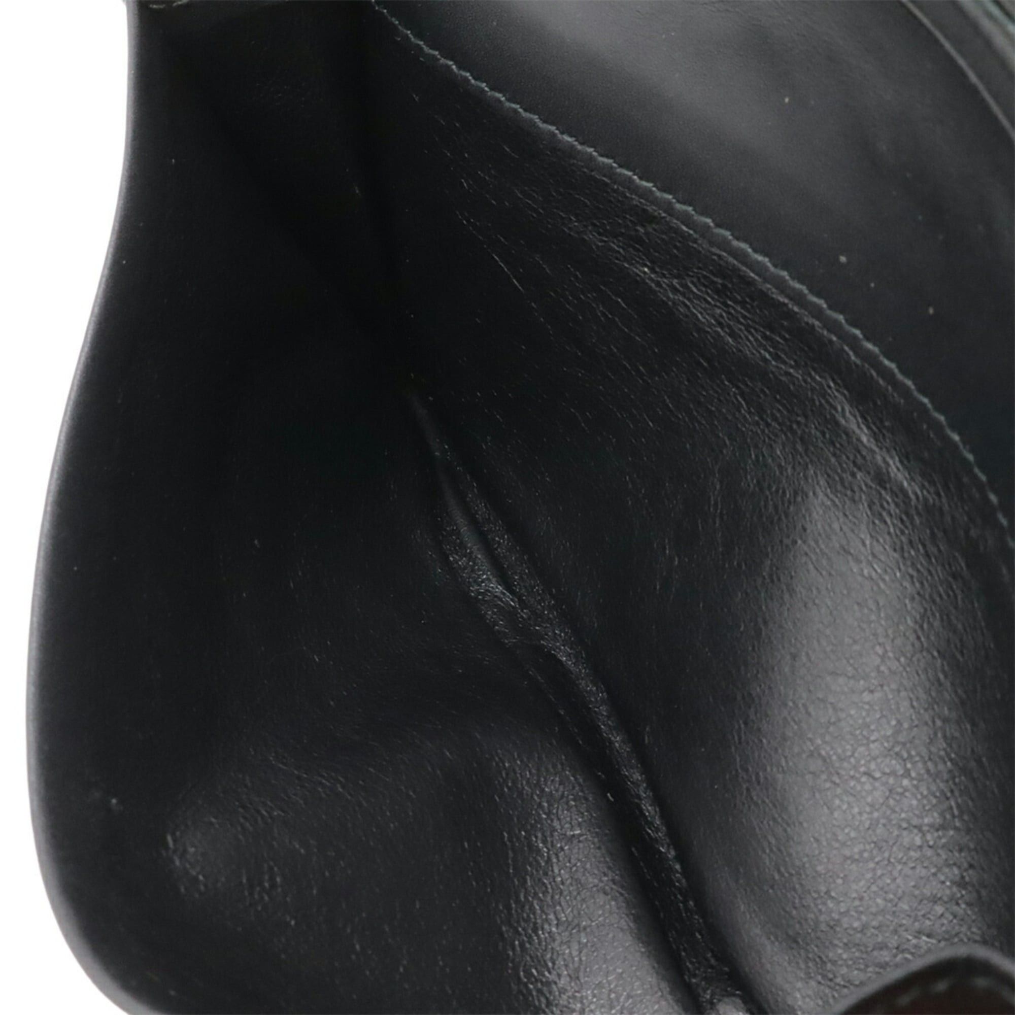 Bottega Veneta Bottega Veneta Intrecciato Bi-fold Long Wallet Leather Black 120697 Size ONE SIZE - 6 Thumbnail