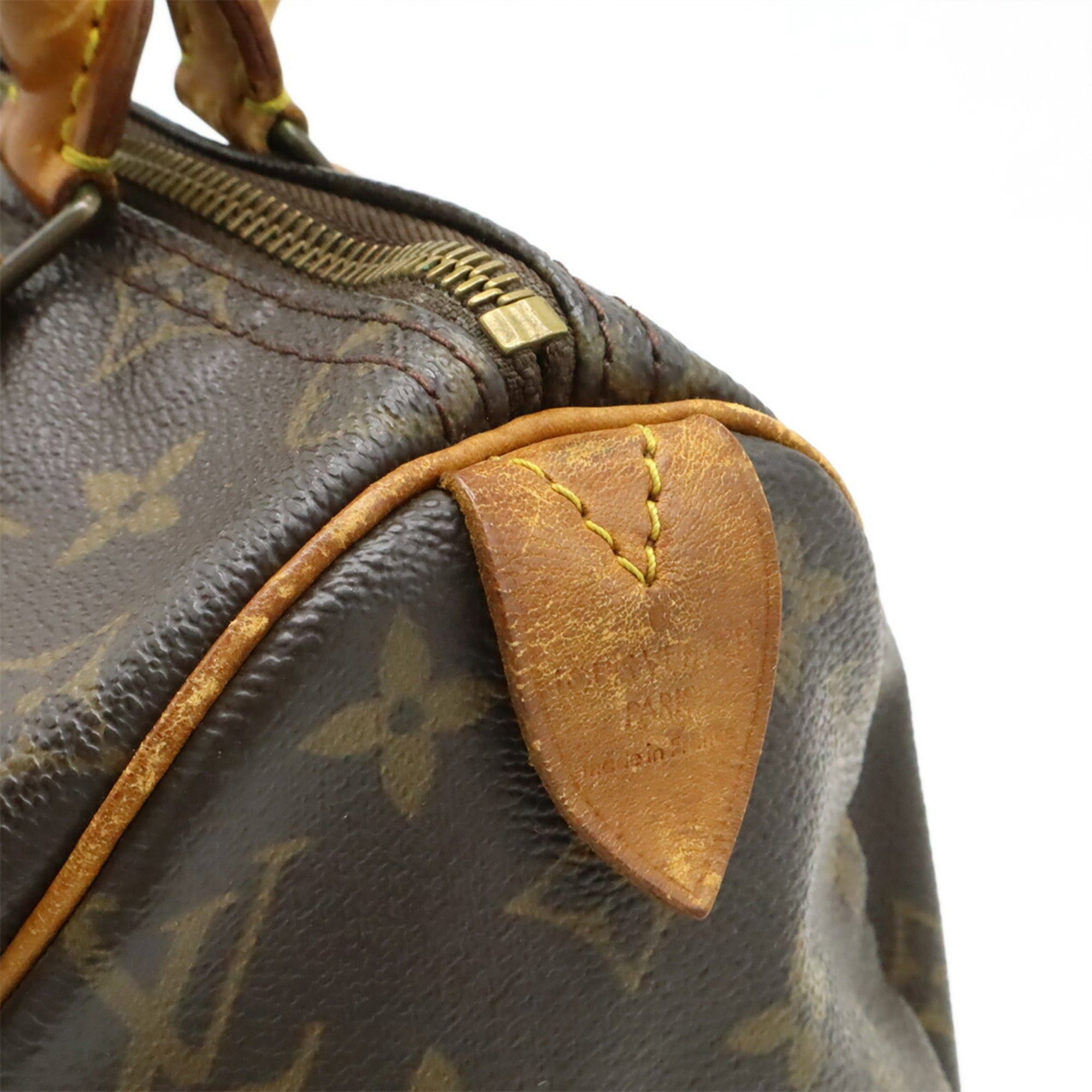 Louis Vuitton Louis Vuitton Monogram Speedy 25 Handbag M41528 Size ONE SIZE - 10 Thumbnail
