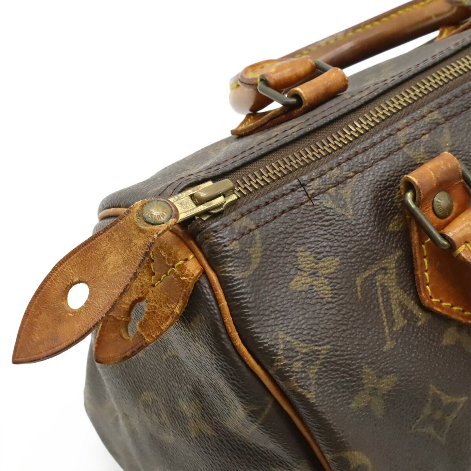 Louis Vuitton Louis Vuitton Monogram Speedy 25 Handbag M41528 Size ONE SIZE - 6 Thumbnail