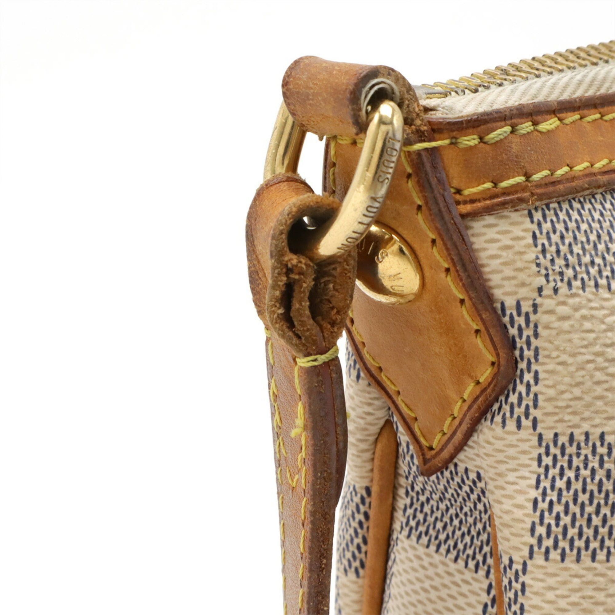 Louis Vuitton LOUIS VUITTON Damier Azur Siracusa PM Shoulder Bag N41113 Size ONE SIZE - 7 Thumbnail