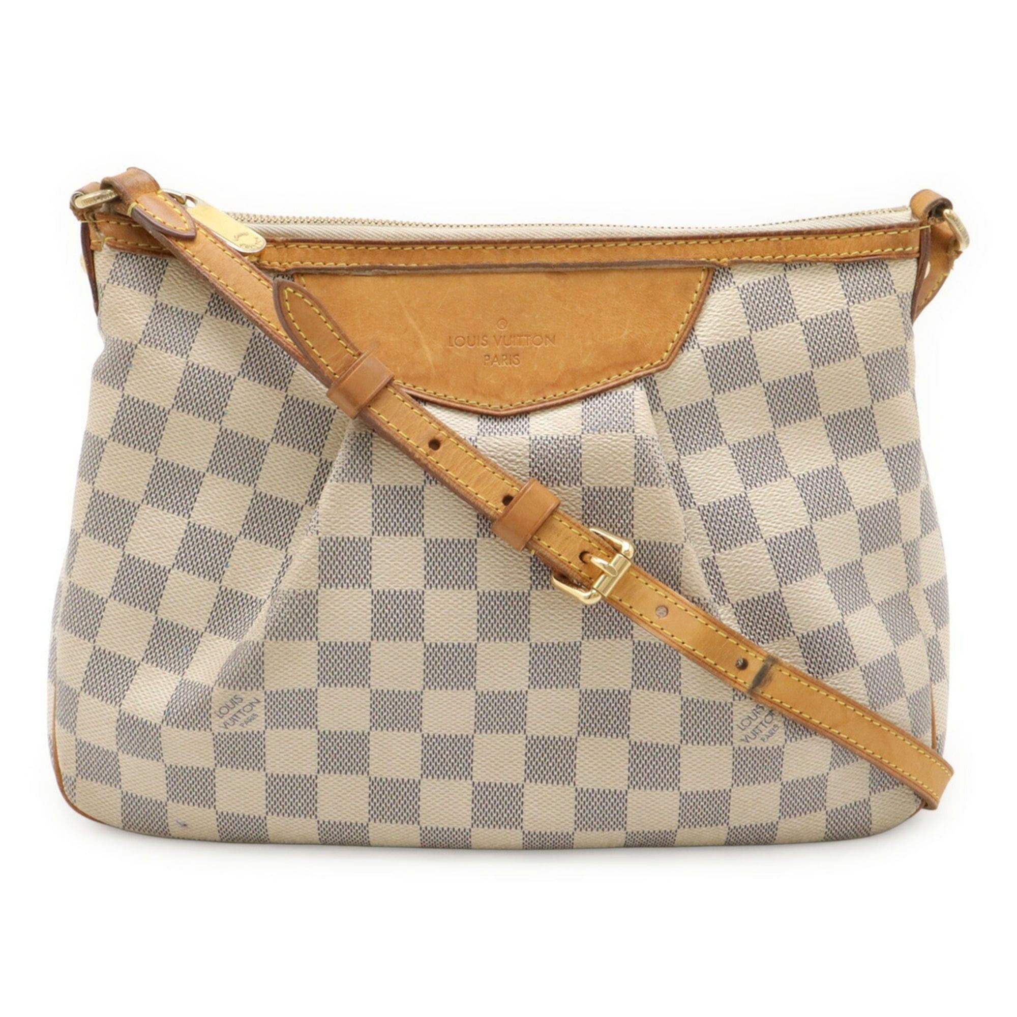 Louis Vuitton LOUIS VUITTON Damier Azur Siracusa PM Shoulder Bag N41113 Size ONE SIZE - 2 Thumbnail