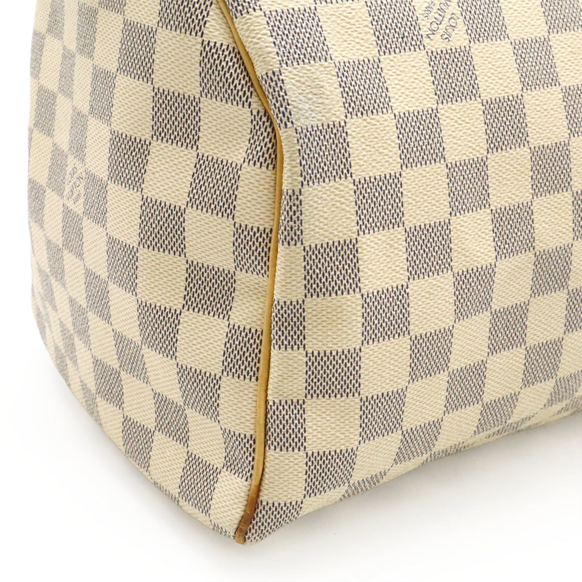 Louis Vuitton LOUIS VUITTON Damier Azur Speedy 30 Handbag N41533 Size ONE SIZE - 10 Thumbnail