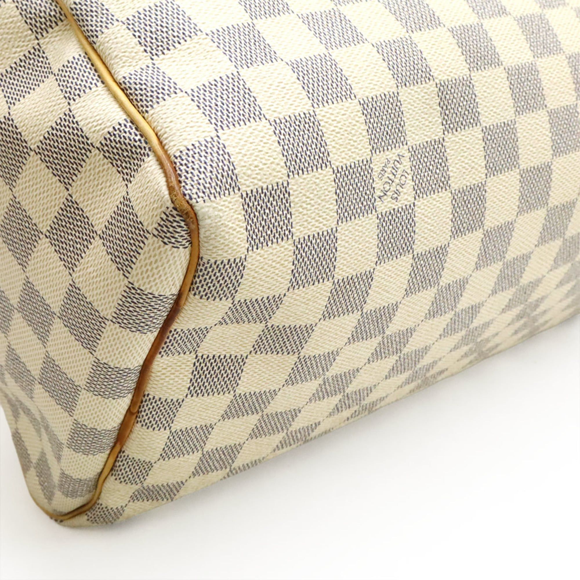 Louis Vuitton LOUIS VUITTON Damier Azur Speedy 30 Handbag N41533 Size ONE SIZE - 4 Thumbnail