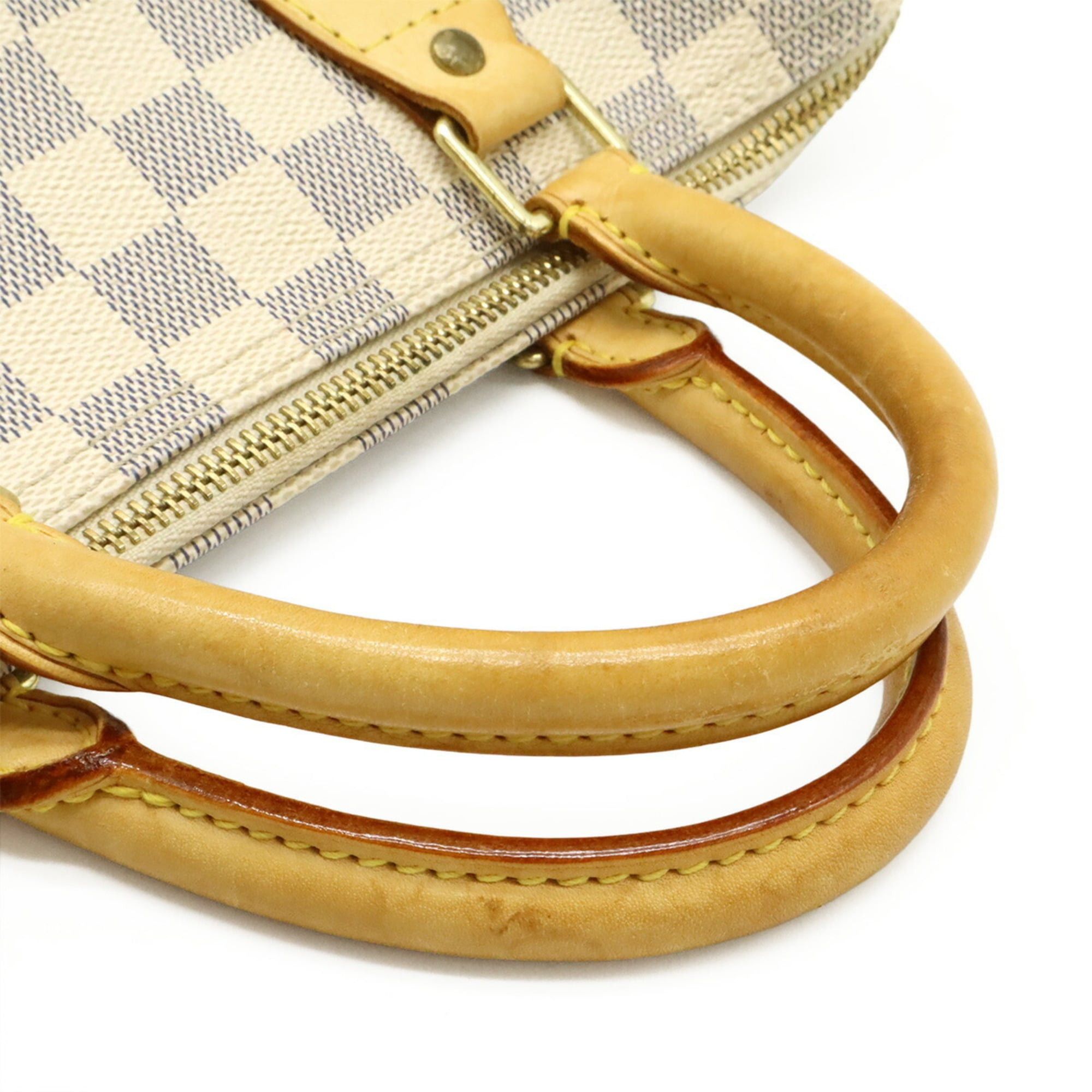 Louis Vuitton LOUIS VUITTON Damier Azur Speedy 30 Handbag N41533 Size ONE SIZE - 5 Thumbnail