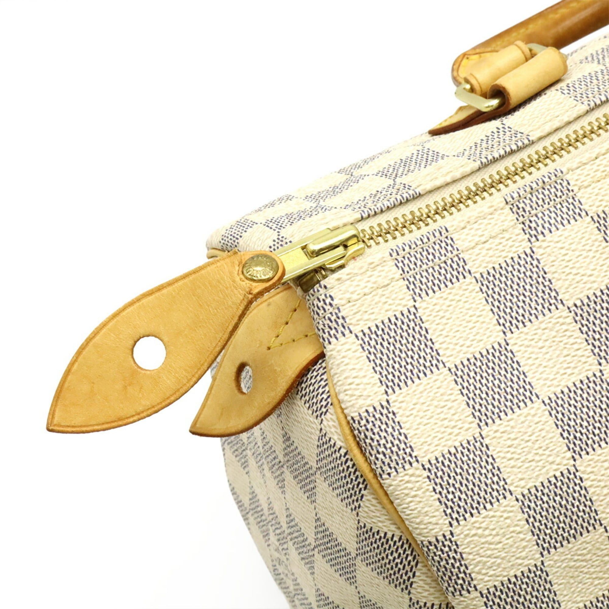 Louis Vuitton LOUIS VUITTON Damier Azur Speedy 30 Handbag N41533 Size ONE SIZE - 6 Thumbnail