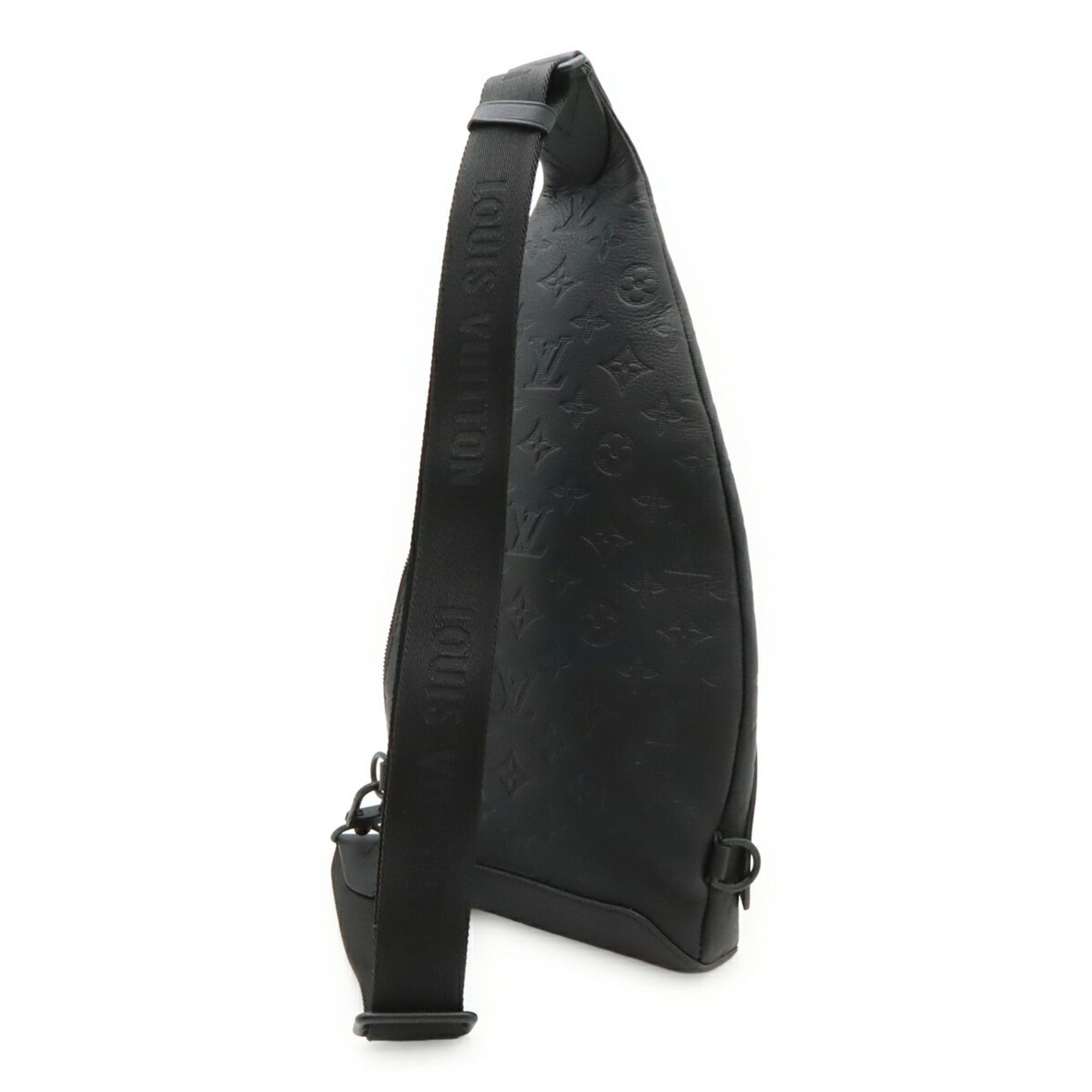 Louis Vuitton Louis Vuitton Monogram Shadow Duo Sling Bag Body Shoulder Noir Black Coin Purse M21890 Size ONE SIZE - 3 Thumbnail