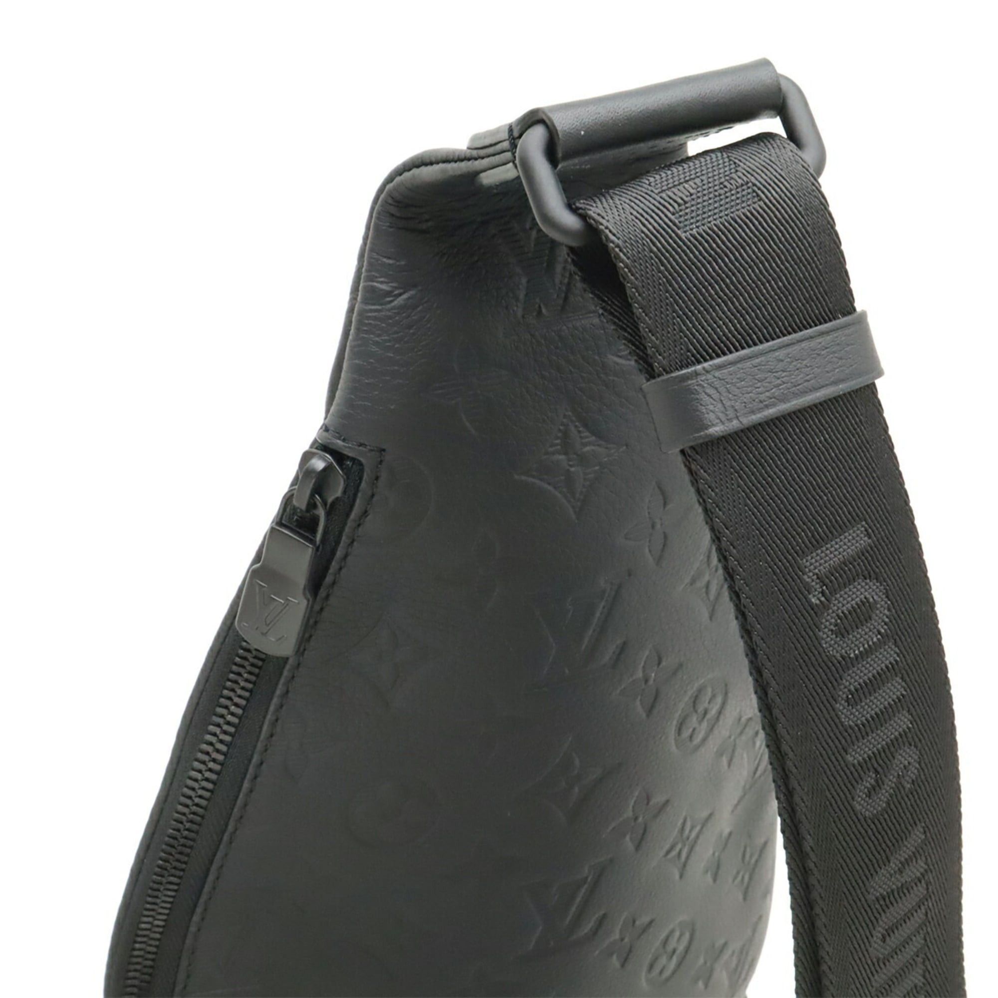 Louis Vuitton Louis Vuitton Monogram Shadow Duo Sling Bag Body Shoulder Noir Black Coin Purse M21890 Size ONE SIZE - 5 Thumbnail