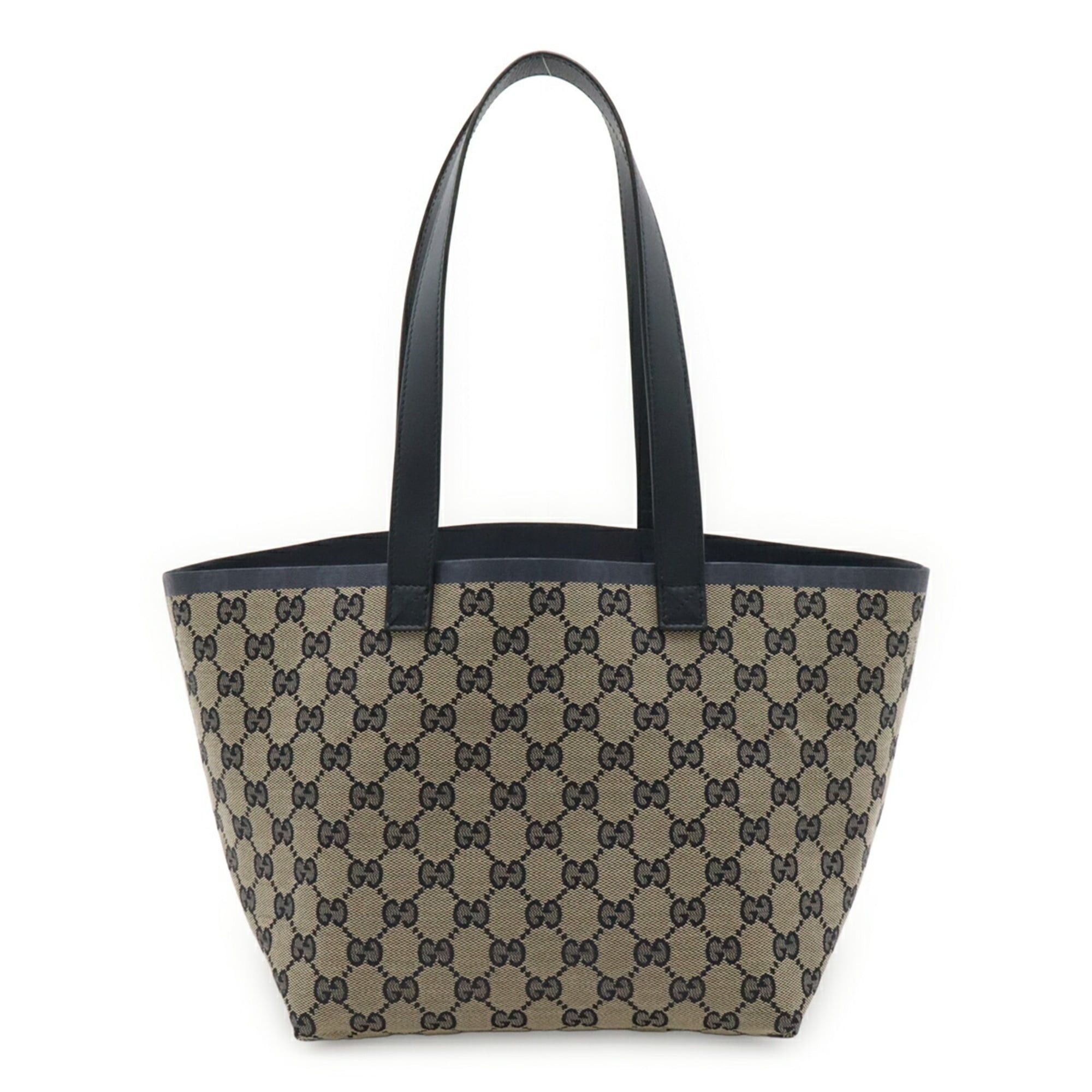 Gucci GUCCI Tortissima GG Canvas Small Tote Bag/Shoulder Bag, Navy Blue, Handbag (Pouch missing), Item No. 788211 Size ONE SIZE - 2 Thumbnail