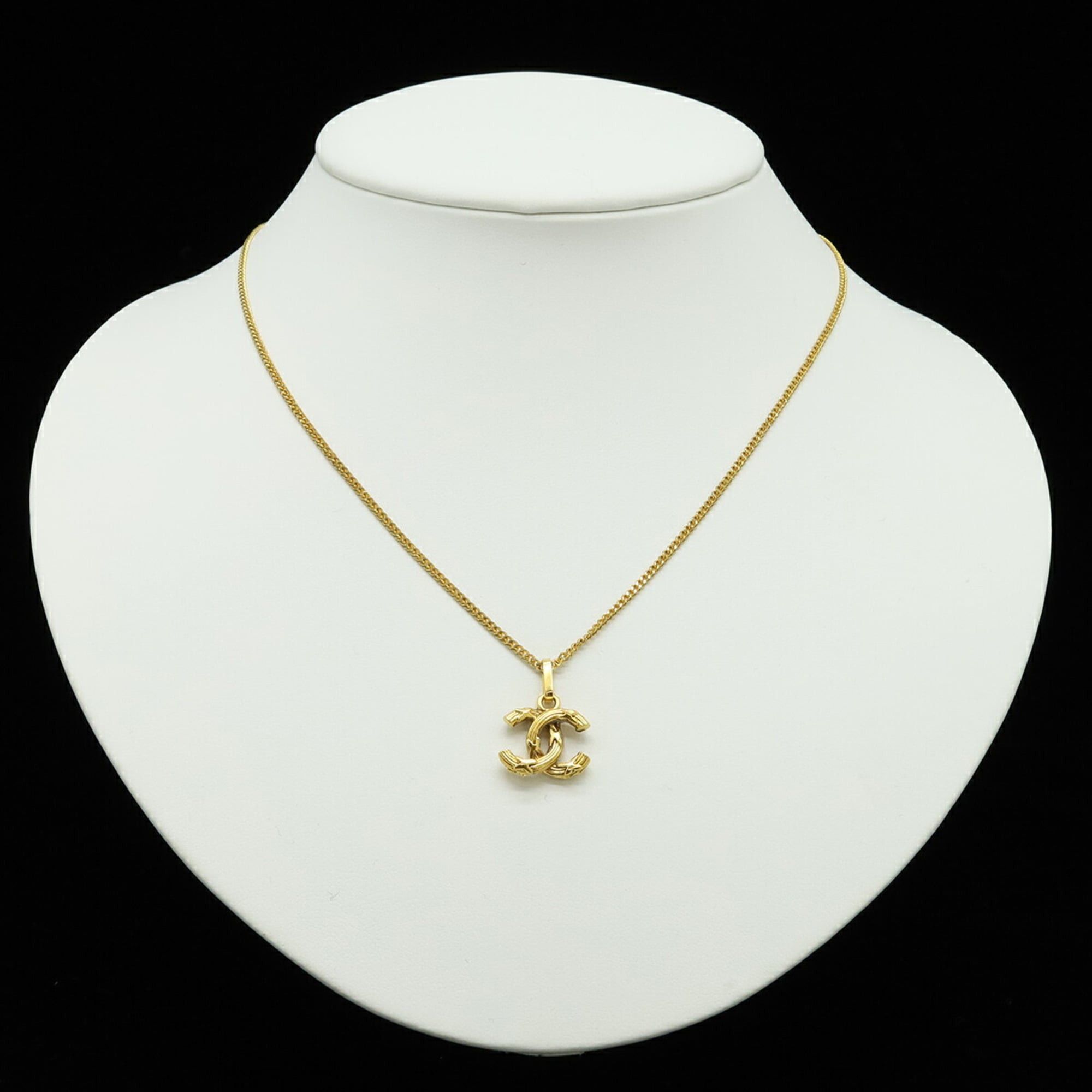 Chanel CHANEL Coco Mark Chain Necklace Pendant GP Gold Size ONE SIZE - 7 Thumbnail