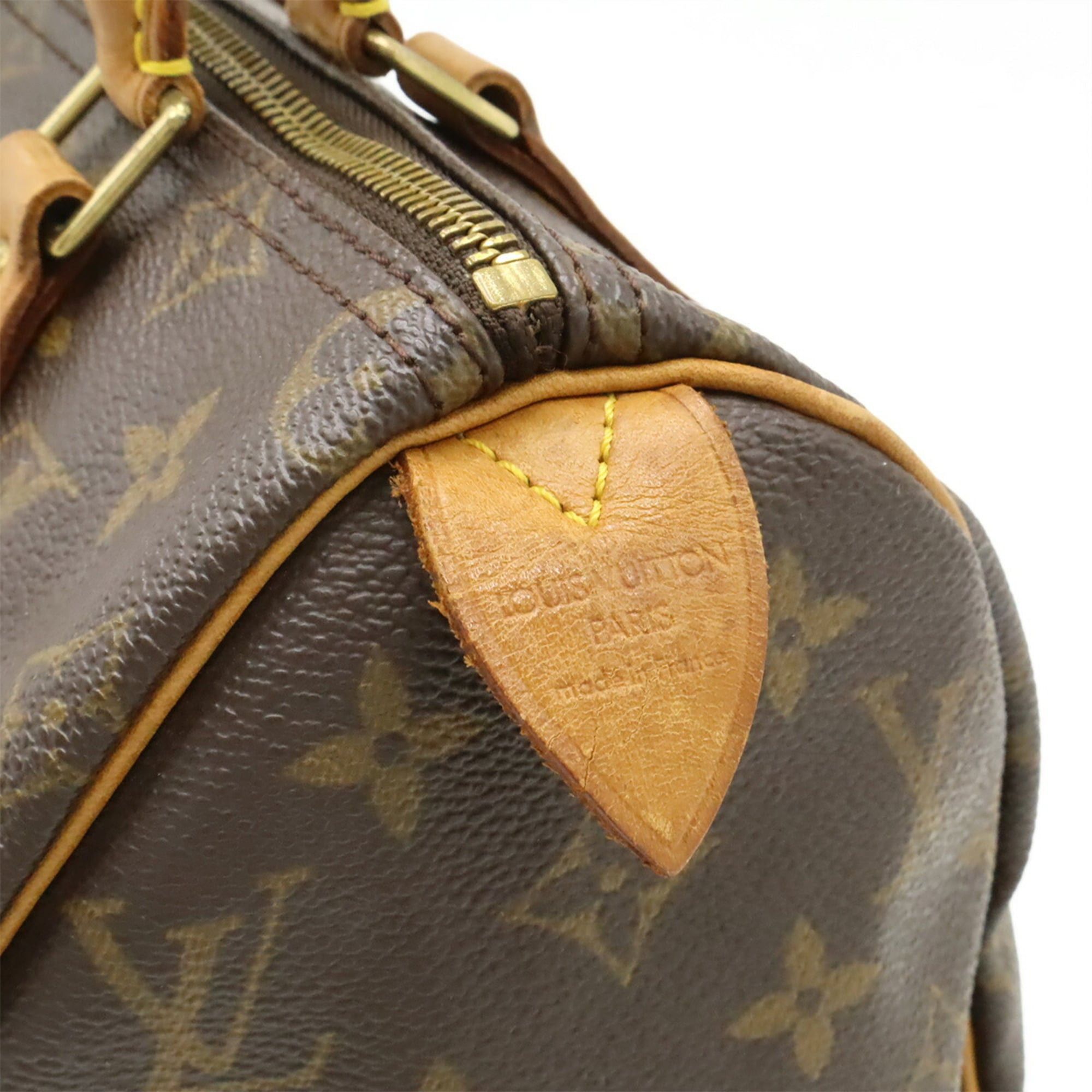 Louis Vuitton Louis Vuitton Monogram Speedy 25 Handbag M41528 Size ONE SIZE - 10 Thumbnail