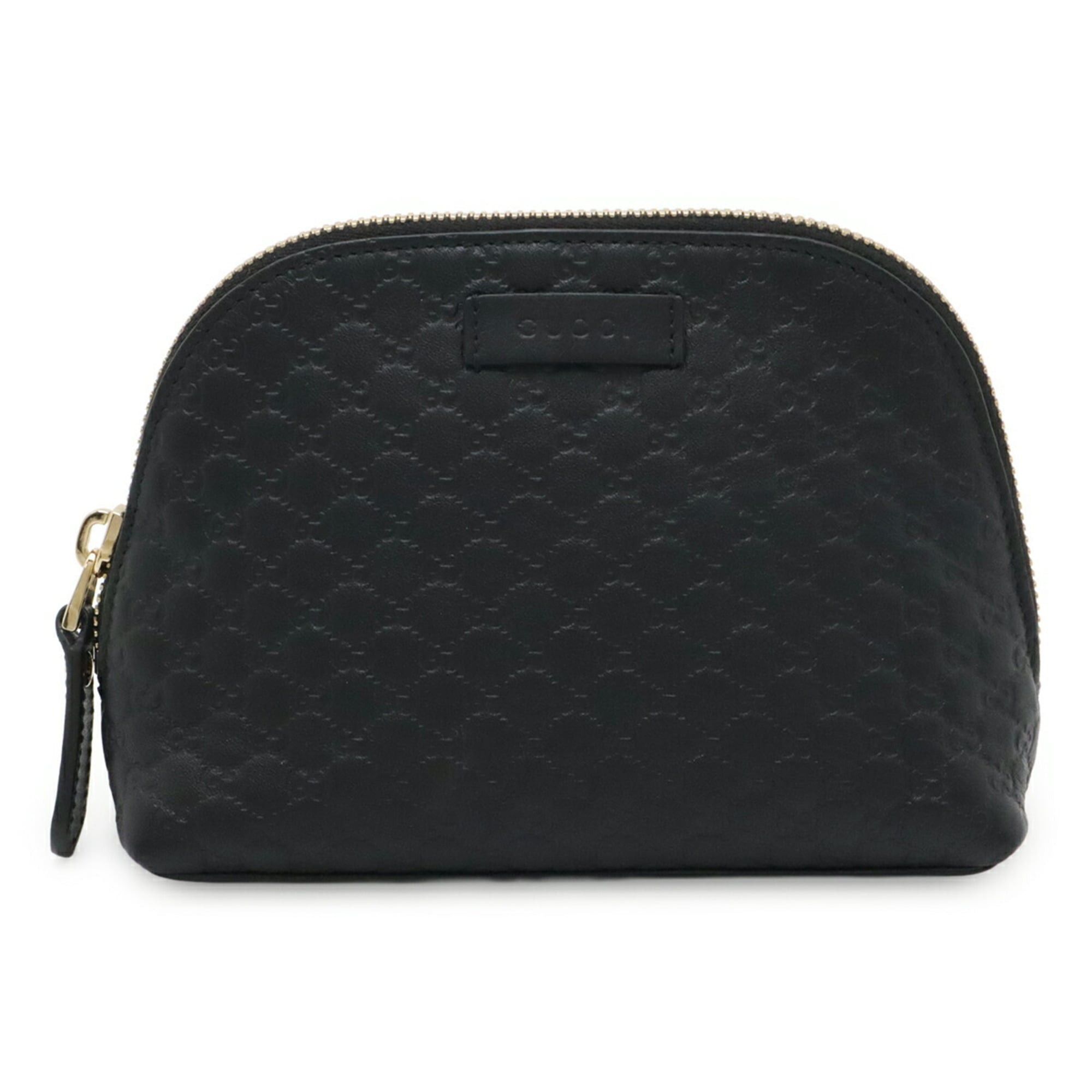 Gucci GUCCI Microguccissima Handbag Pouch Multi-Pouch Leather Black 449893 Size ONE SIZE - 2 Thumbnail