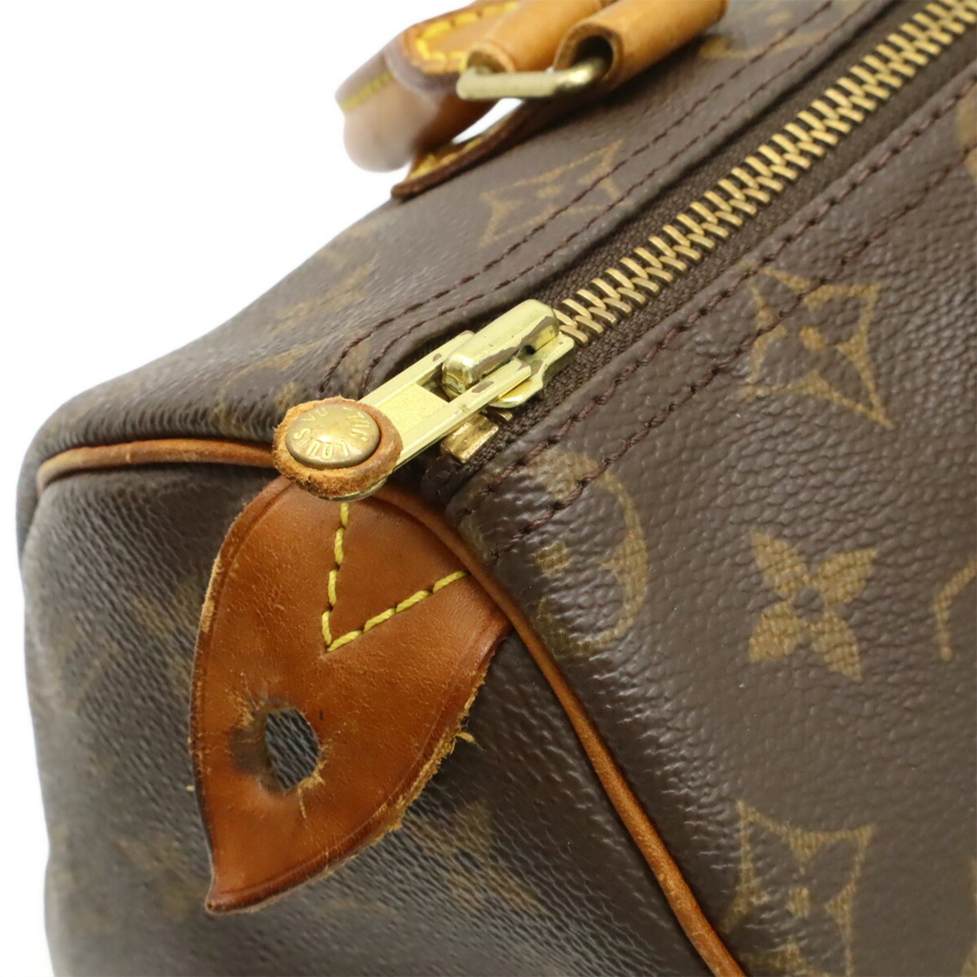 Louis Vuitton Louis Vuitton Monogram Speedy 25 Handbag M41528 Size ONE SIZE - 6 Thumbnail