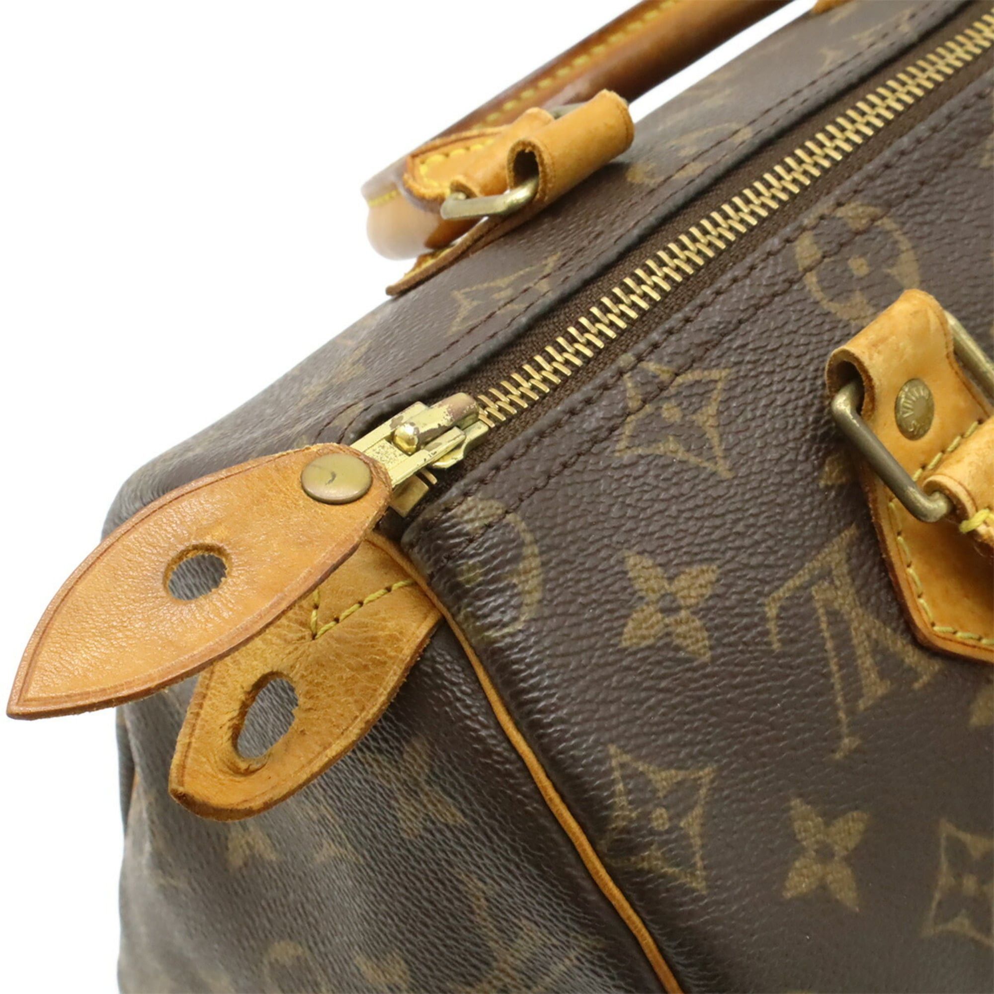 Louis Vuitton Louis Vuitton Monogram Speedy 25 Handbag M41528 Size ONE SIZE - 6 Thumbnail