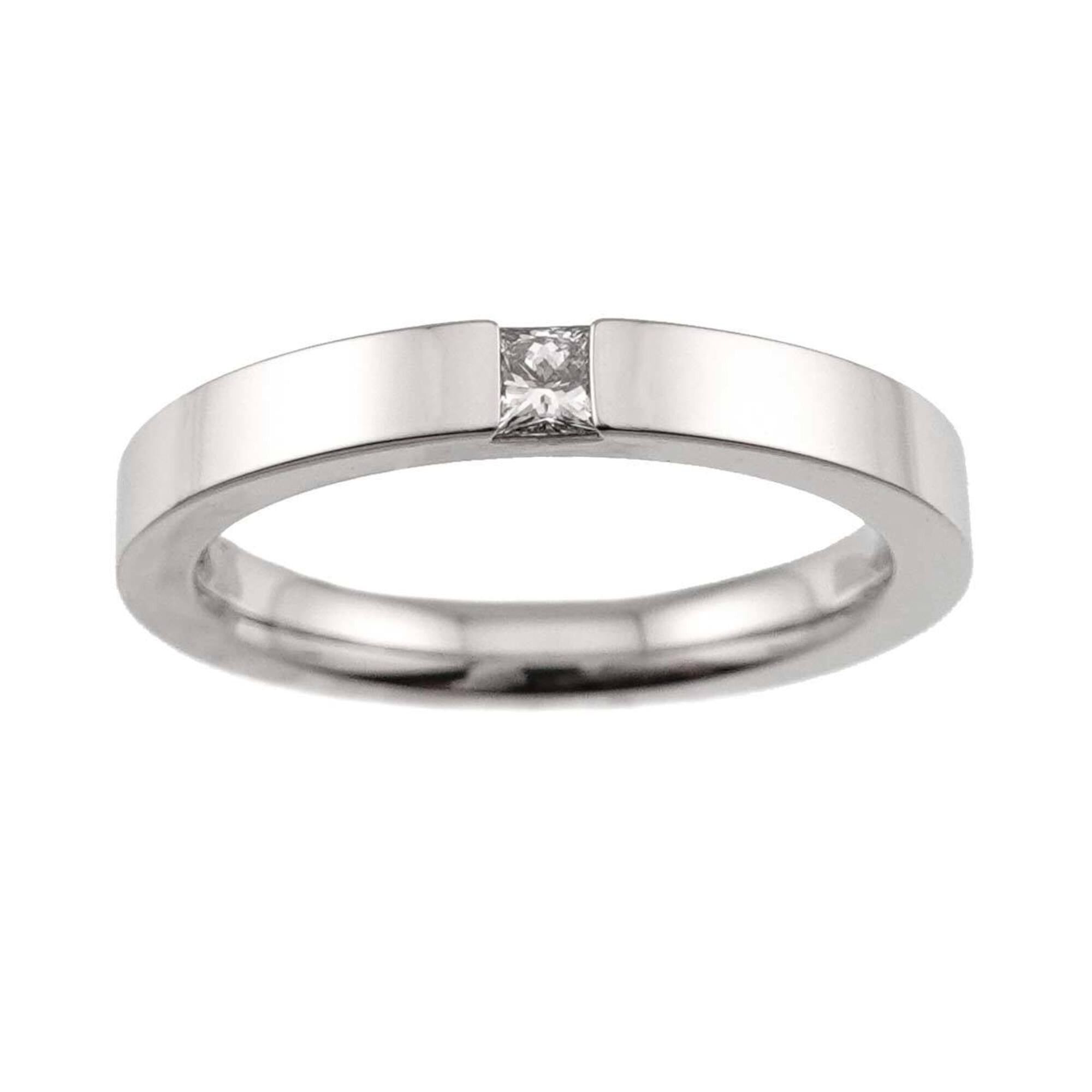 Harry Winston Harry Winston Princess Cut Diamond Ring, Platinum (Pt) Size ONE SIZE - 2 Thumbnail