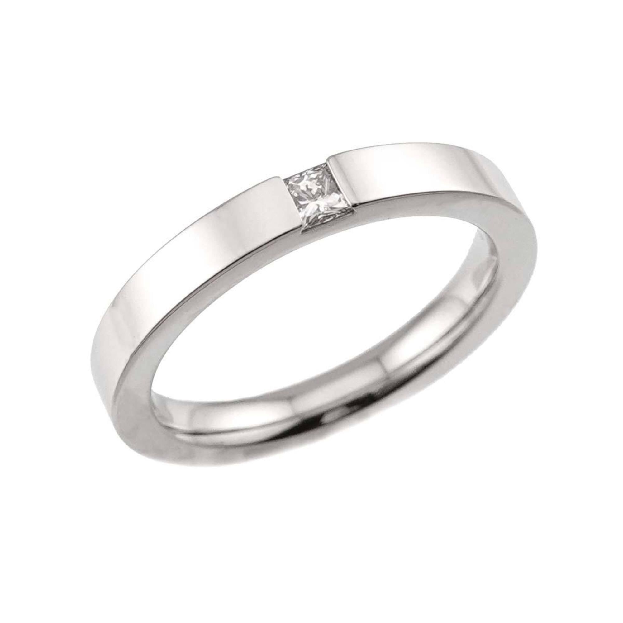 Harry Winston Harry Winston Princess Cut Diamond Ring, Platinum (Pt) Size ONE SIZE - 5 Thumbnail