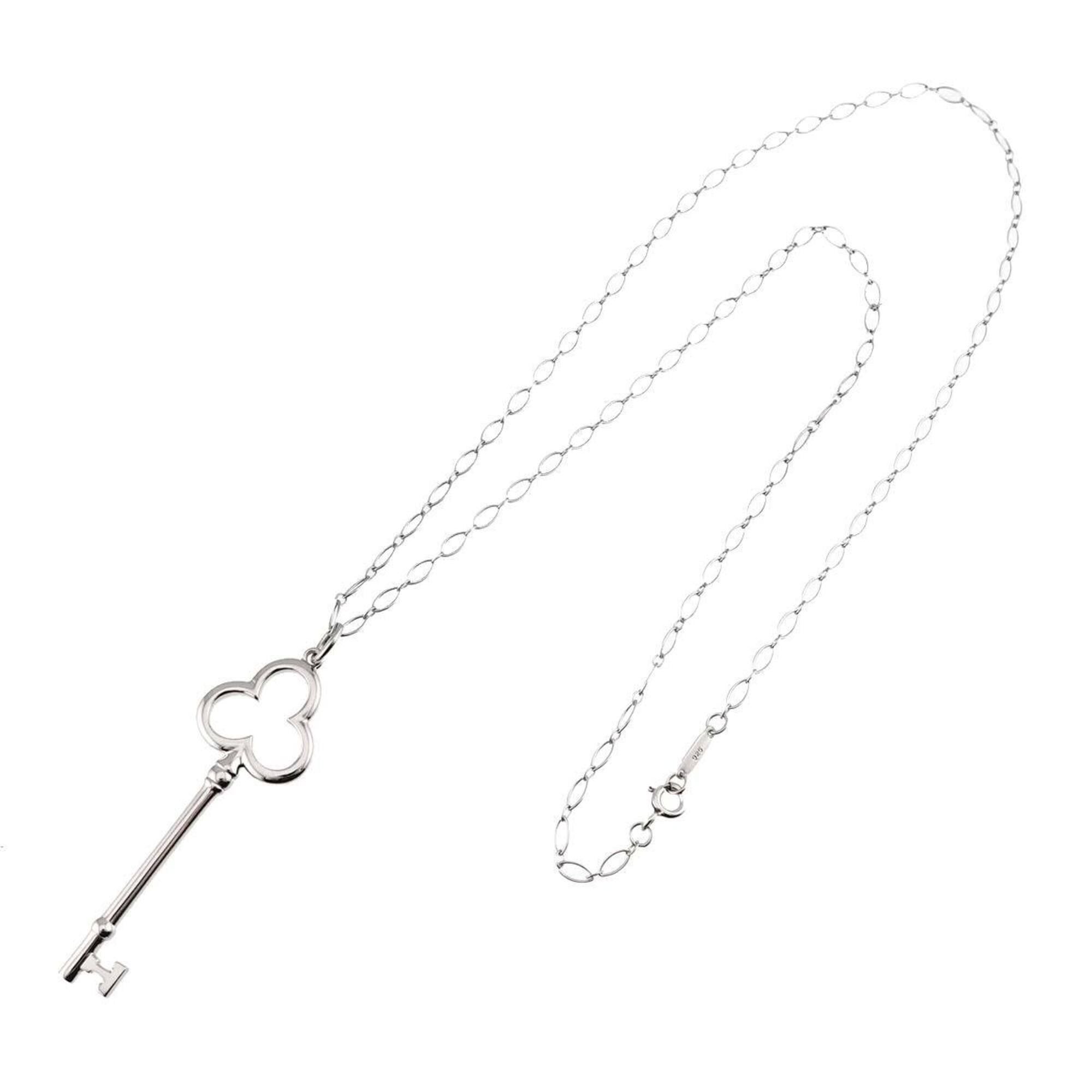 Tiffany & Co. Tiffany & Co. Clover Key Necklace, 51cm, Sterling Silver (SV 925) Necklace Size ONE SIZE - 2 Thumbnail