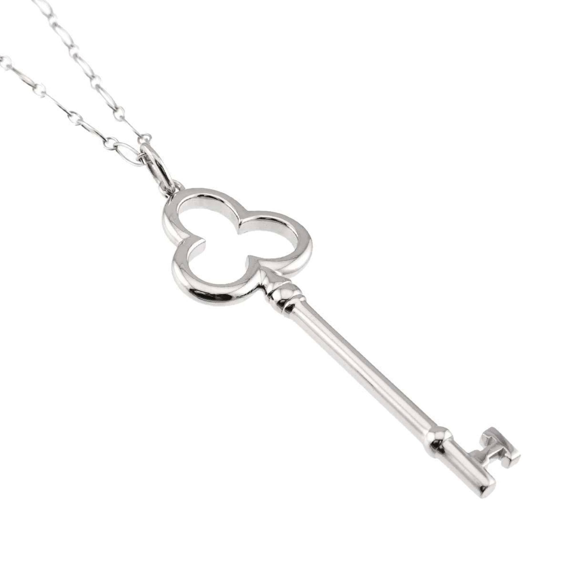 Tiffany & Co. Tiffany & Co. Clover Key Necklace, 51cm, Sterling Silver (SV 925) Necklace Size ONE SIZE - 3 Thumbnail