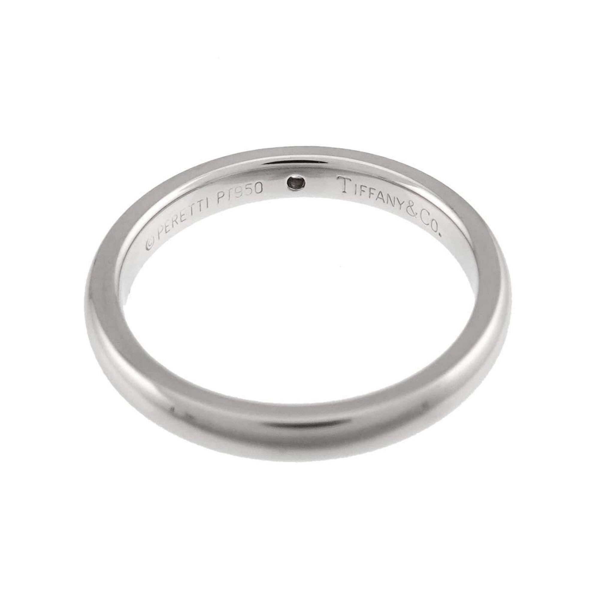 Tiffany & Co. Tiffany & Co. Stacking Band Ring, 1 Diamond, Platinum. Size ONE SIZE - 3 Thumbnail