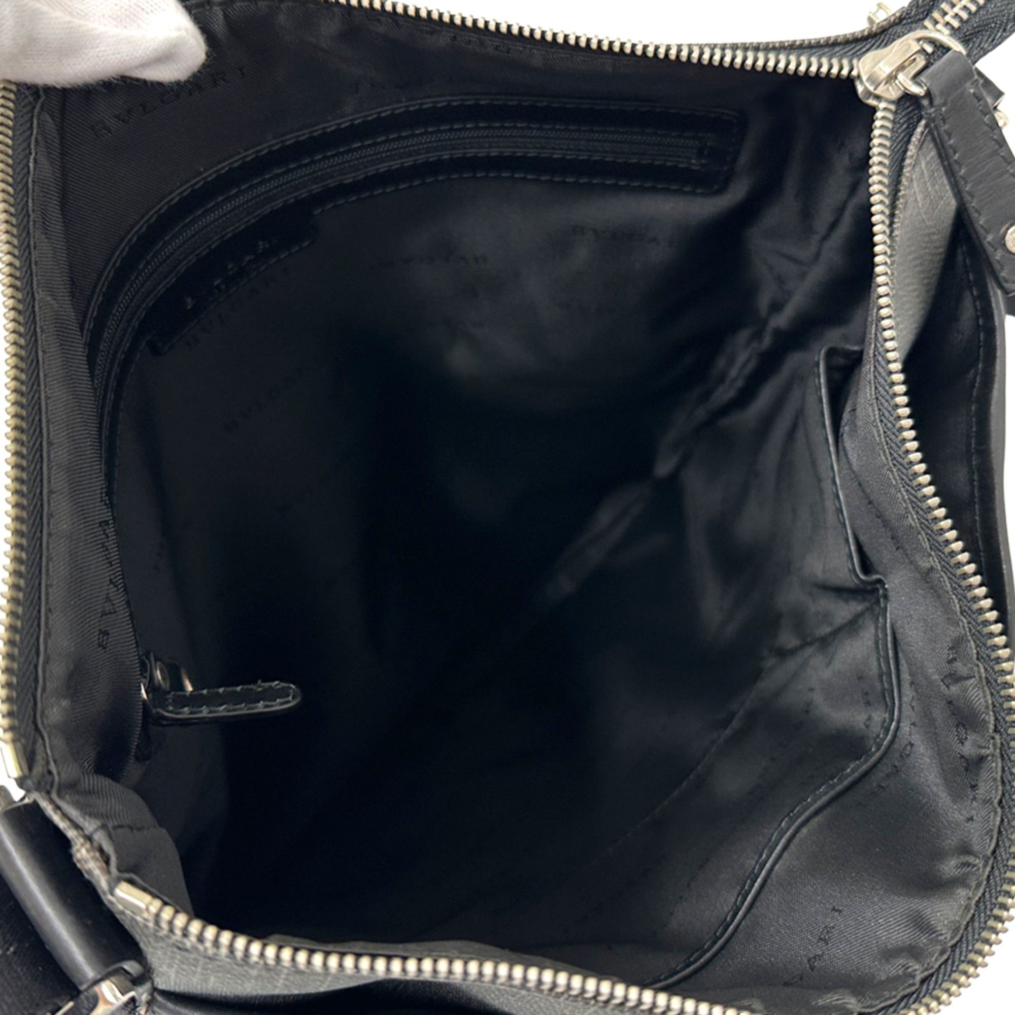 Bvlgari BVLGARI Weekend Shoulder Bag (Gray/Black) - Women's & Men's Handbag Crossbody Size ONE SIZE - 5 Thumbnail