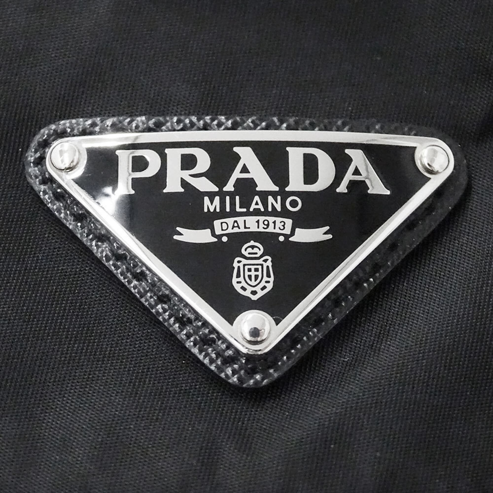 Prada Prada Hat for Women and Men, Brand Name, Nylon Re-Nylon Bucket Hat, Black, Size S Size ONE SIZE - 10 Thumbnail